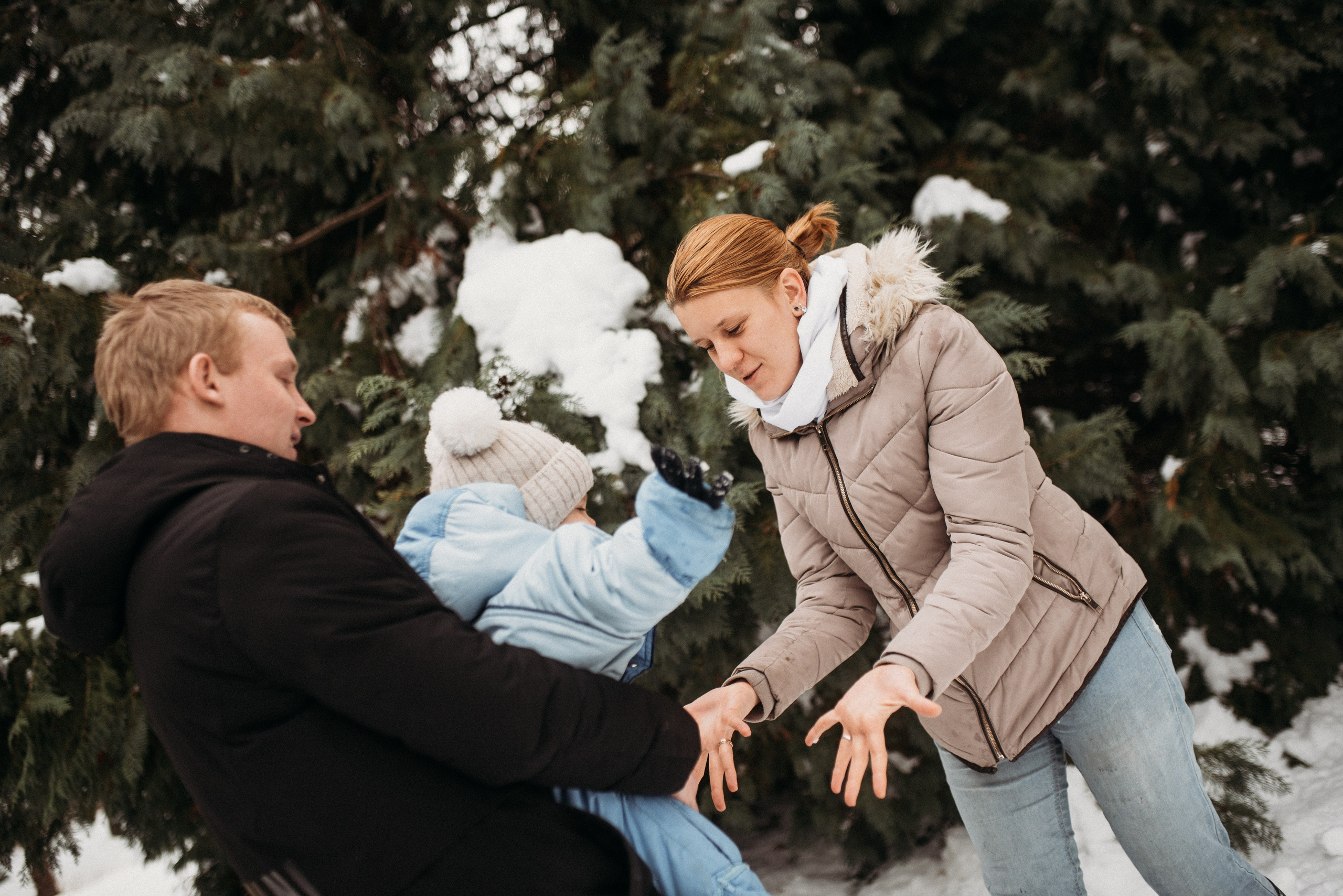 Серёжа и снег ❄️. Фотограф в Сочи — Маргарита Поганова