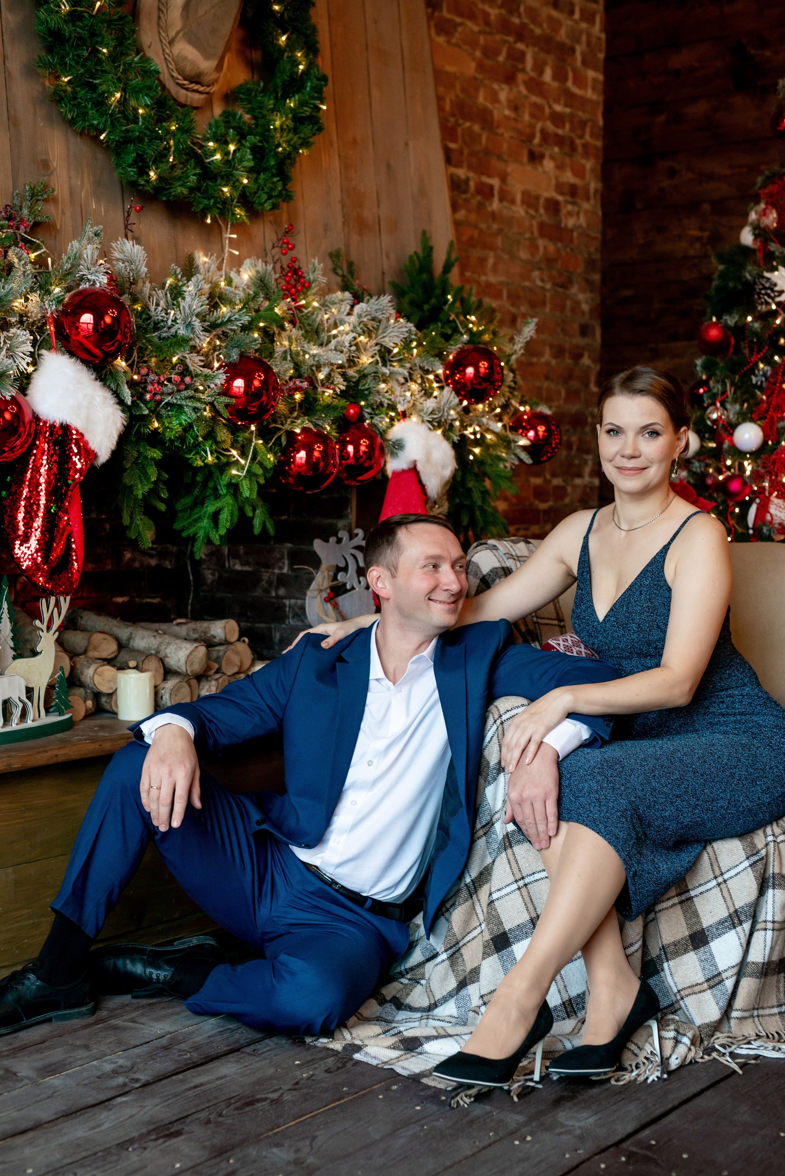 Новогодняя классика. Портретный, семейный и свадебный фотограф в Санкт-Петербурге и в Пушкине Ширяев Денис