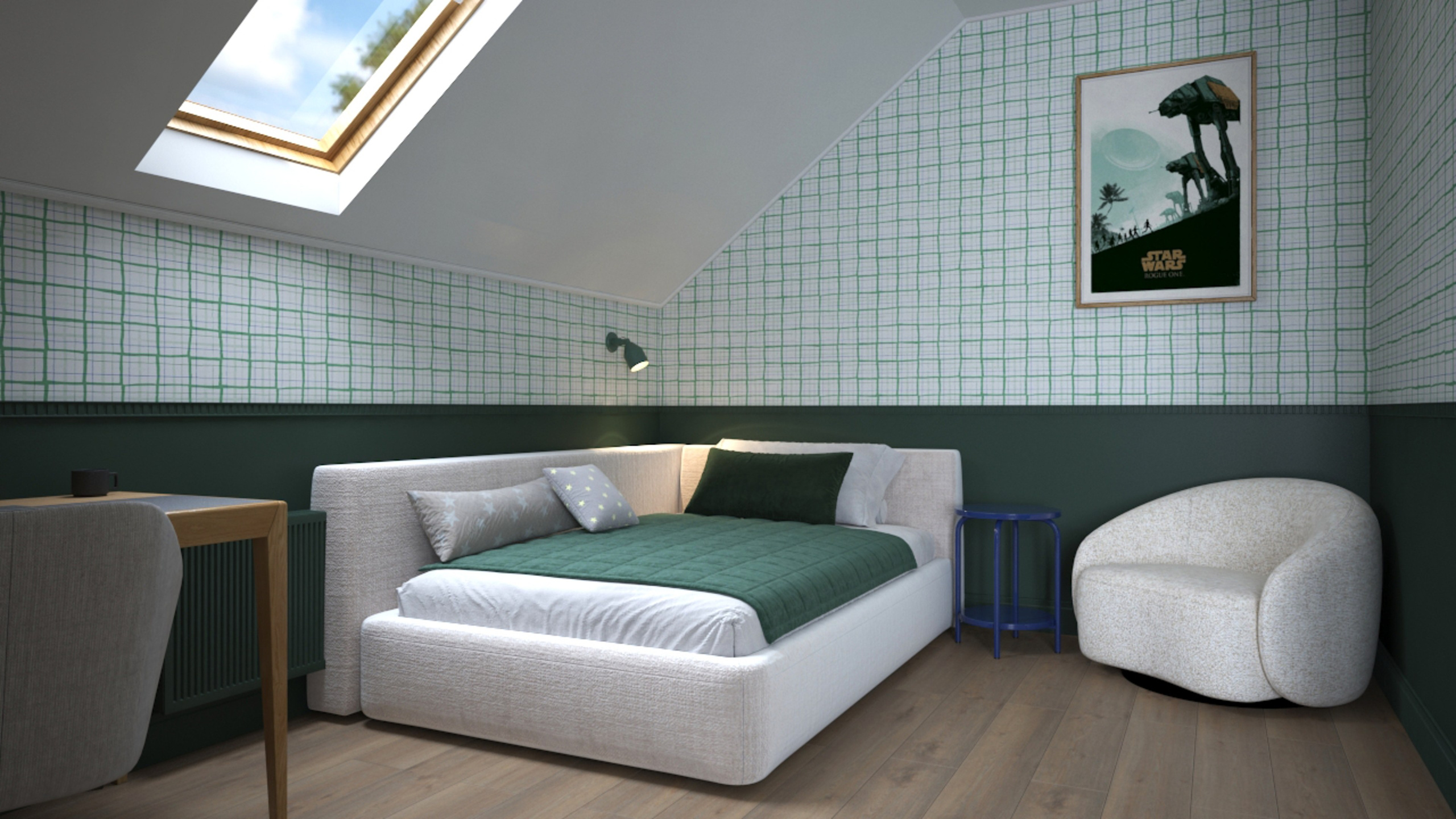 Интерьер загородного дома в стиле прованс. RASEN DESIGN. Архитектурные проекты зданий, интерьеров и благоустройства