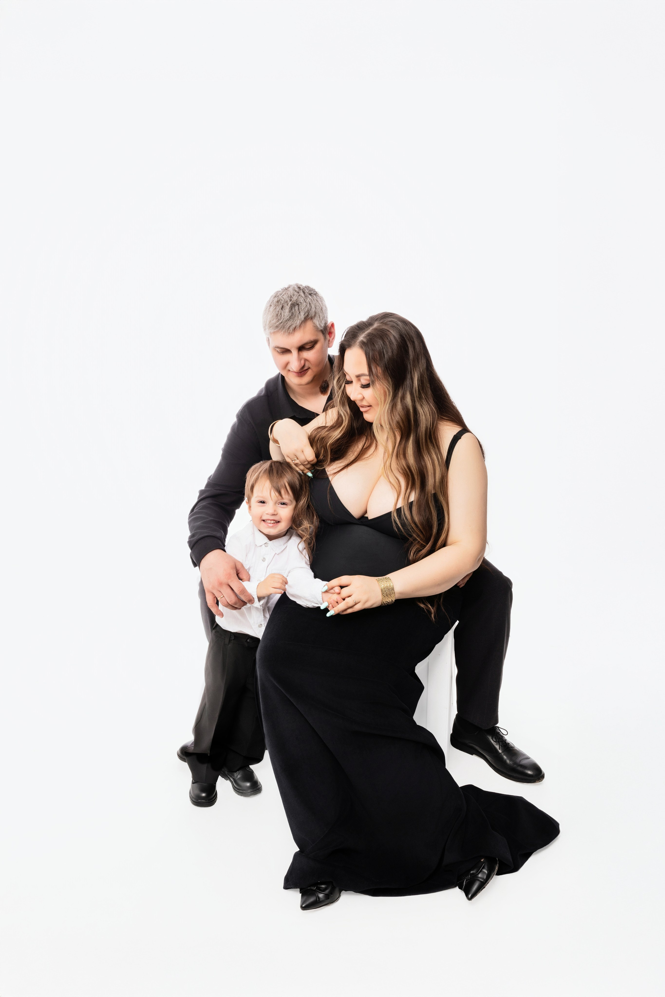 В ожидании (студия). Фотограф новорождённых Псков