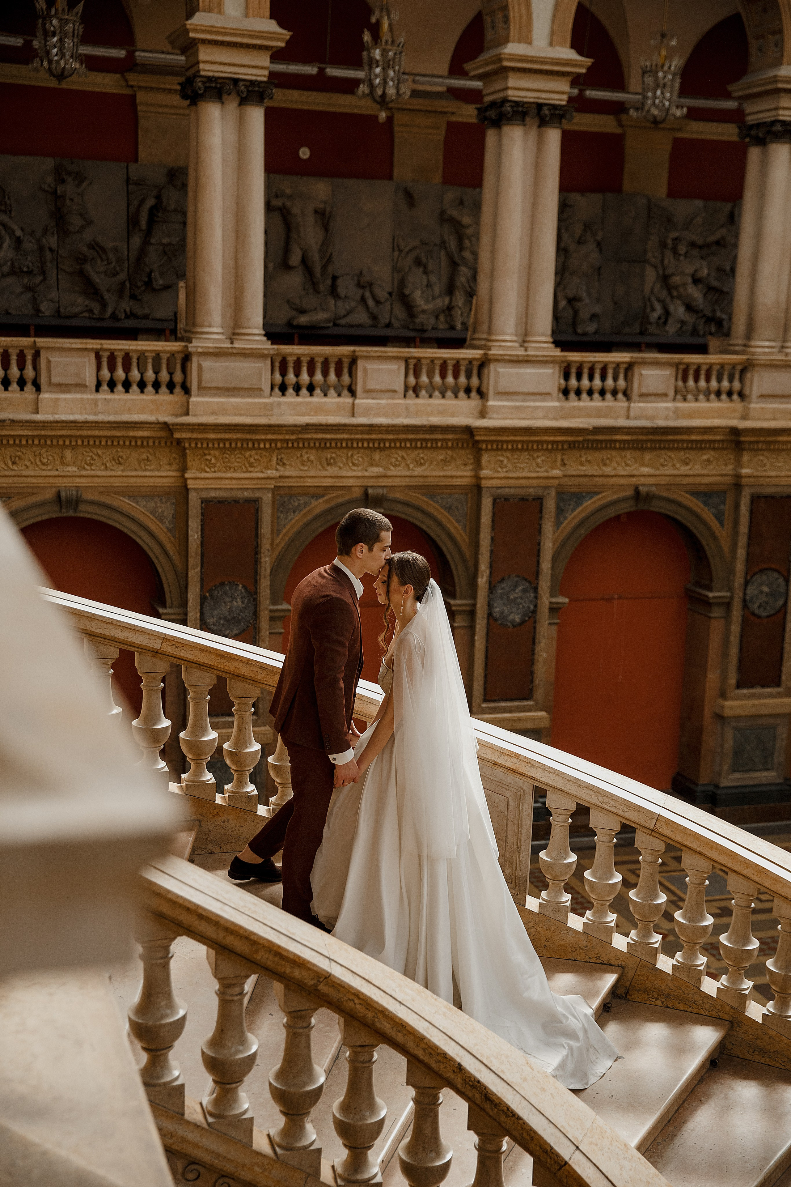 Свадебная в академии Штиглица. Свадебный фотограф Санкт-Петербург  Москва