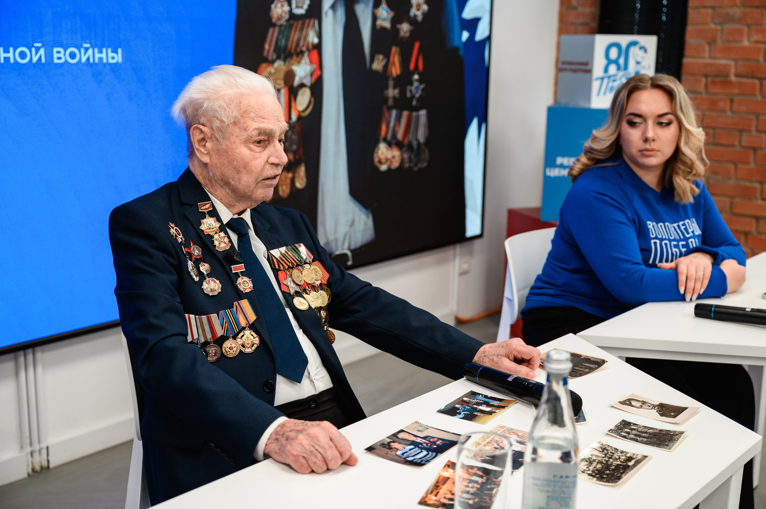 Встреча с ветераном. Фотограф Захваткин Роман