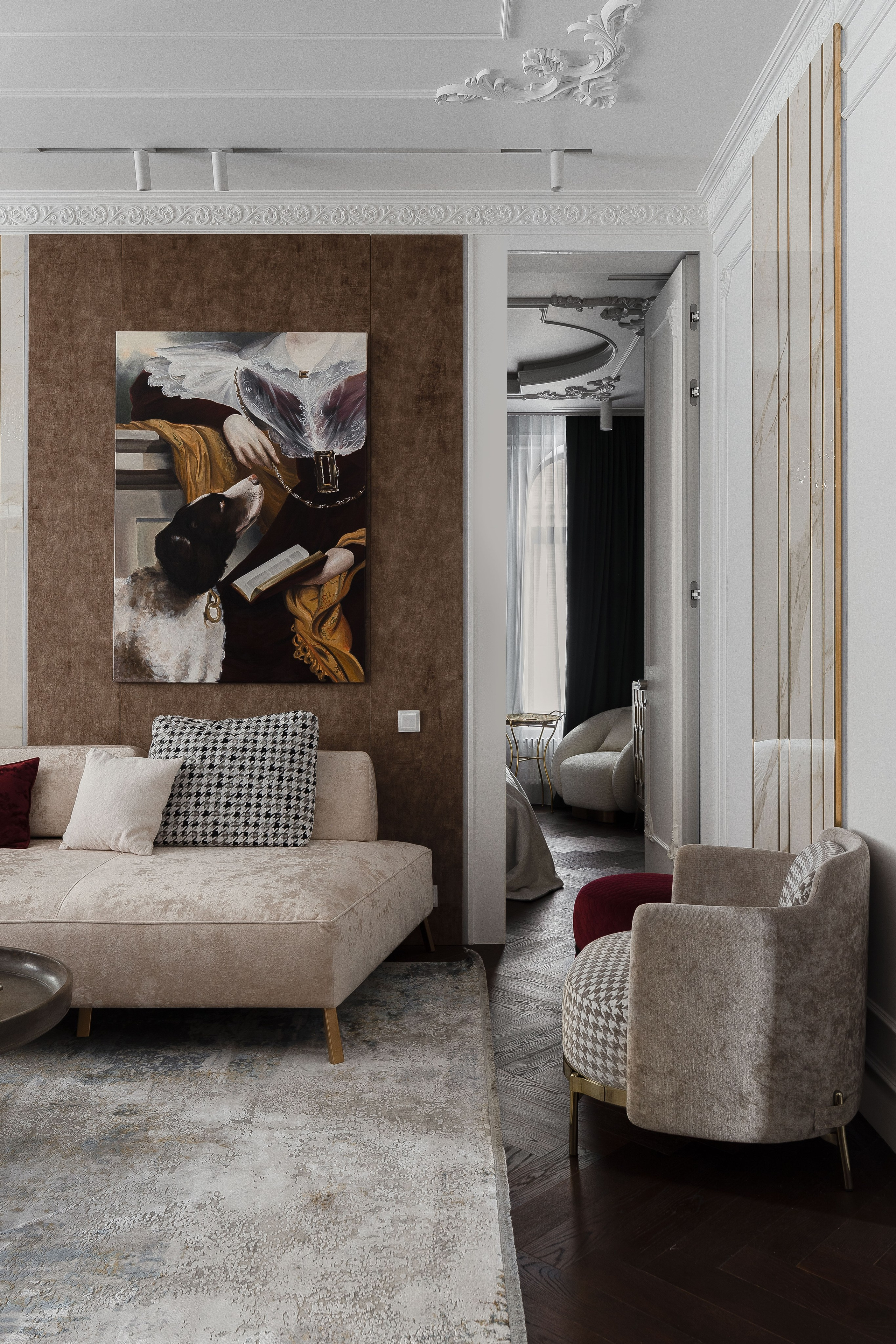 Яркая квартира. Совместная работа с интерьерным стилистом. Интерьерный фотограф в Москве