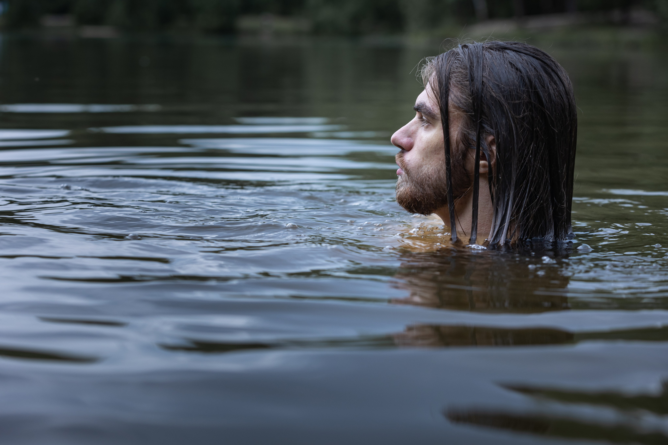 Портрет на природе. Свадебный и репортажный фотограф в Москве и Московской области