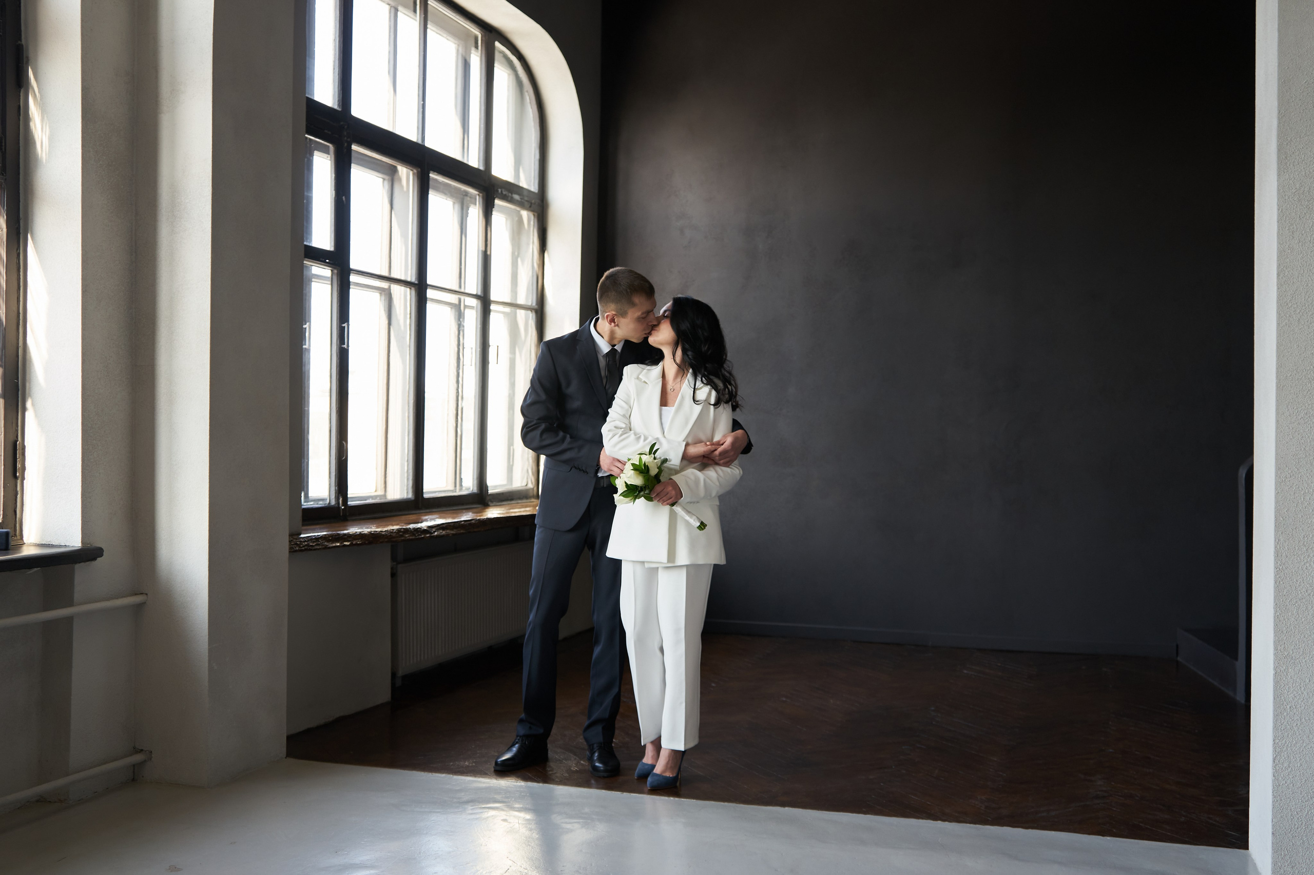 Свадебная фотосессия в студии. Фотограф Екатеринбург Кокшарова Александра