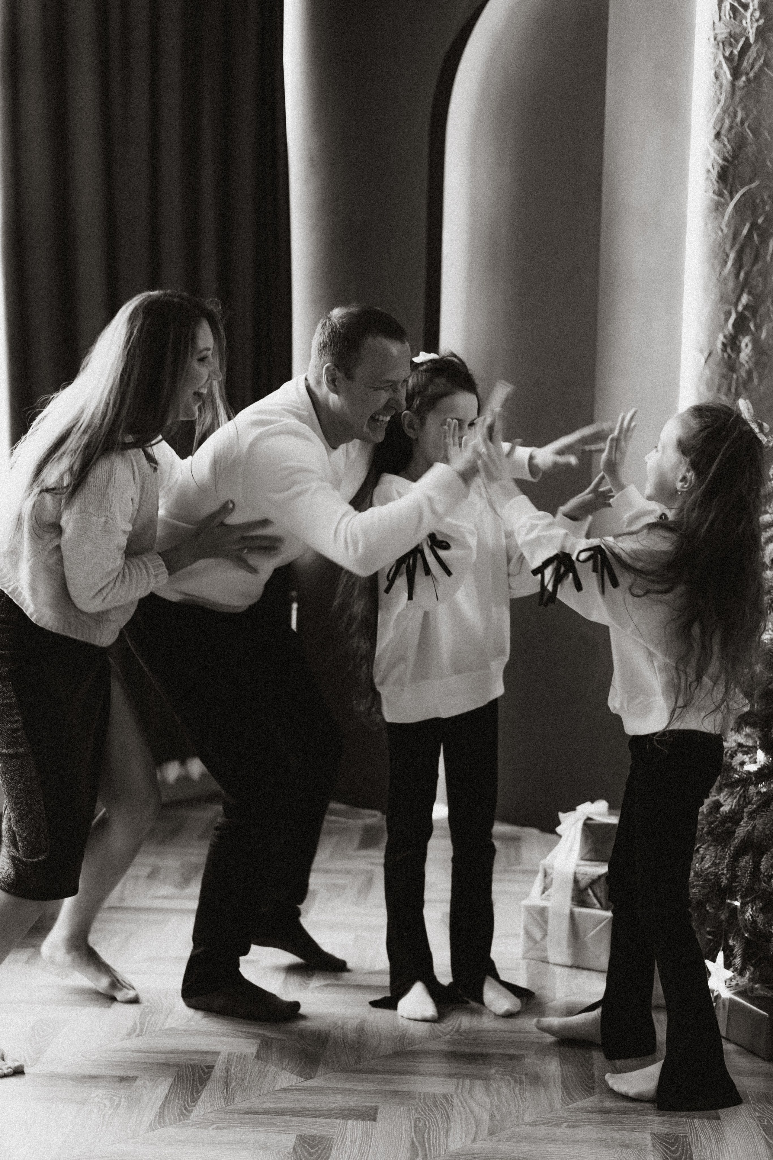 Семейная съемка в студии. Фотограф Екатеринбург Кокшарова Александра