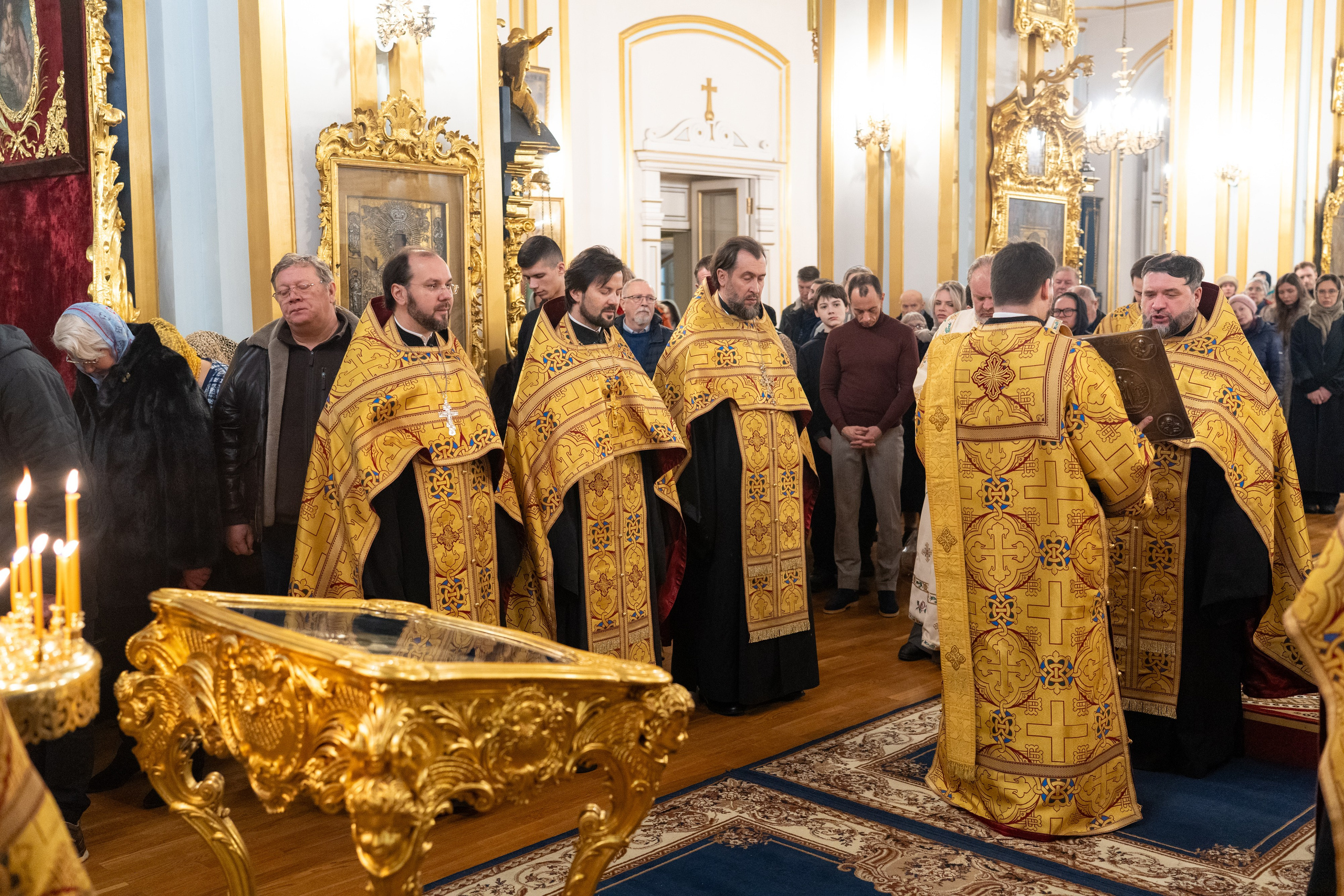Вечерня. Молебен на Новый год. НИКОЛО-БОГОЯВЛЕНСКИЙ МОРСКОЙ СОБОР