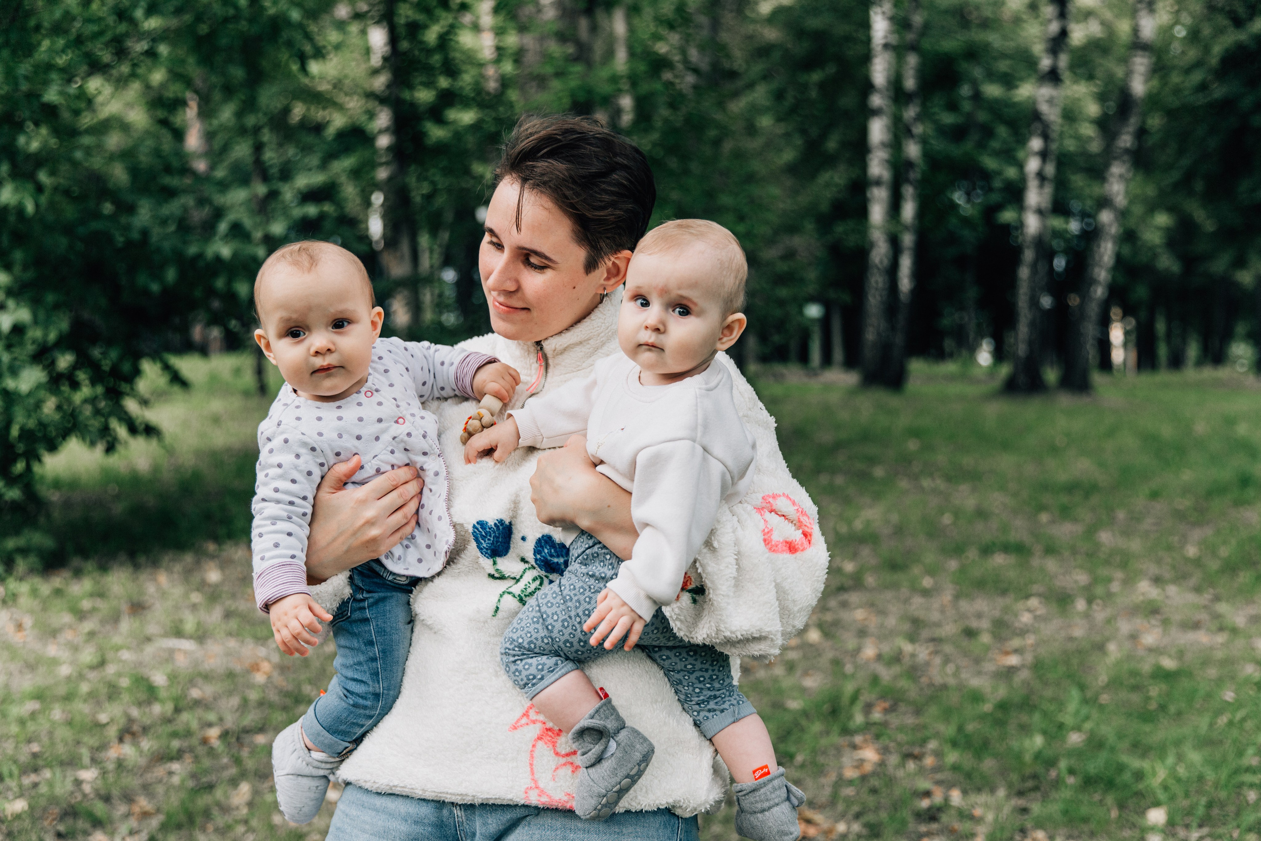 Аня, Вера, Кира и мама. Фотограф-анималист в Москве Соломонова Варвара