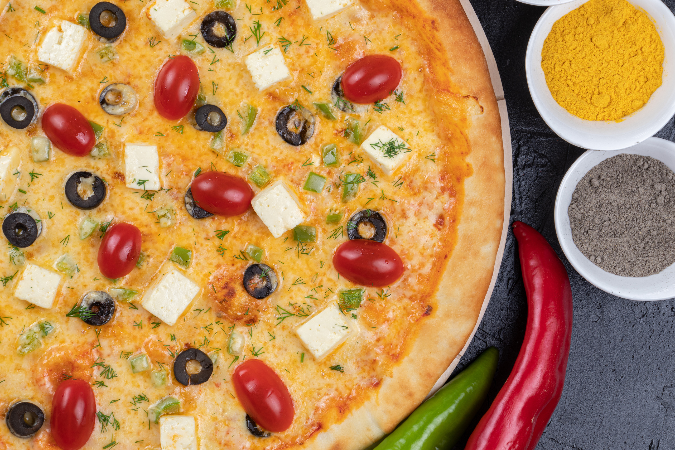 Рекламная фотосъёмка для PIZZA WOOPS. Профессиональный фотограф в Астане