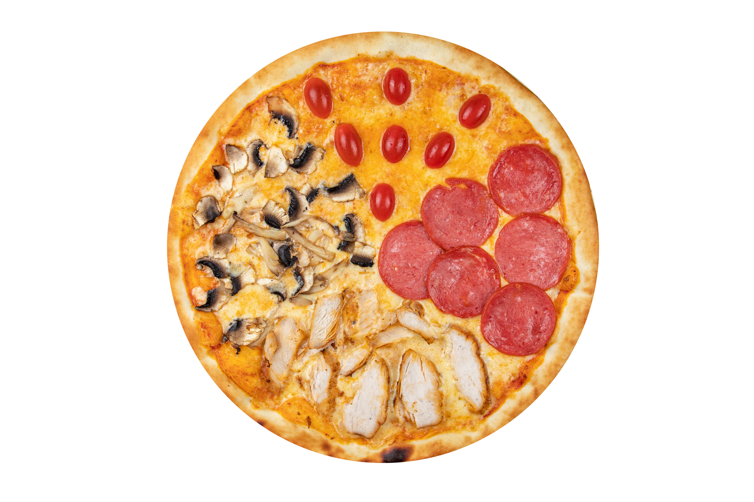 Рекламная фотосъёмка для PIZZA WOOPS. Профессиональный фотограф в Астане