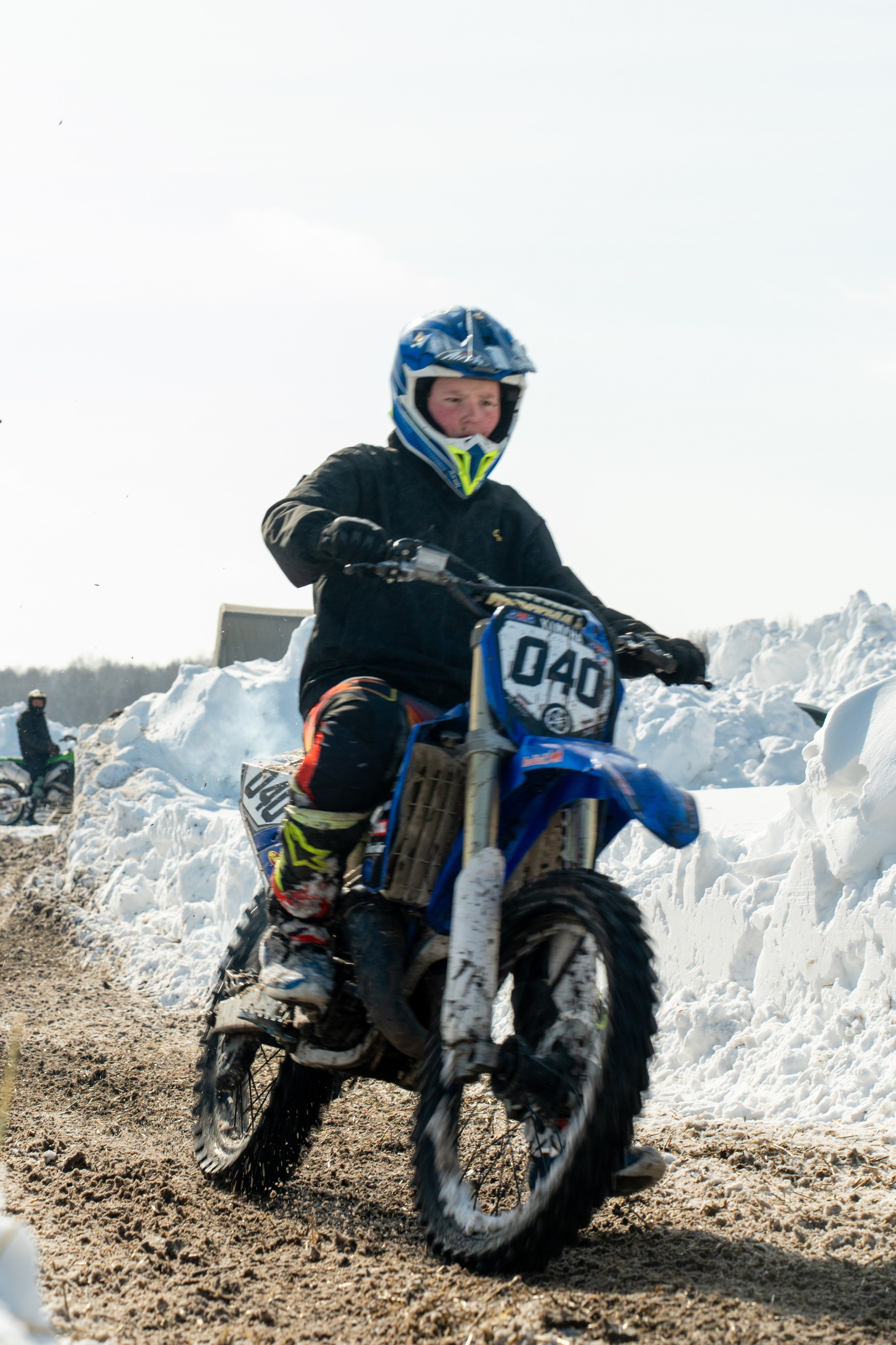 Мотокросс, закрытие зимнего сезона. Фотограф Артем Ларионов