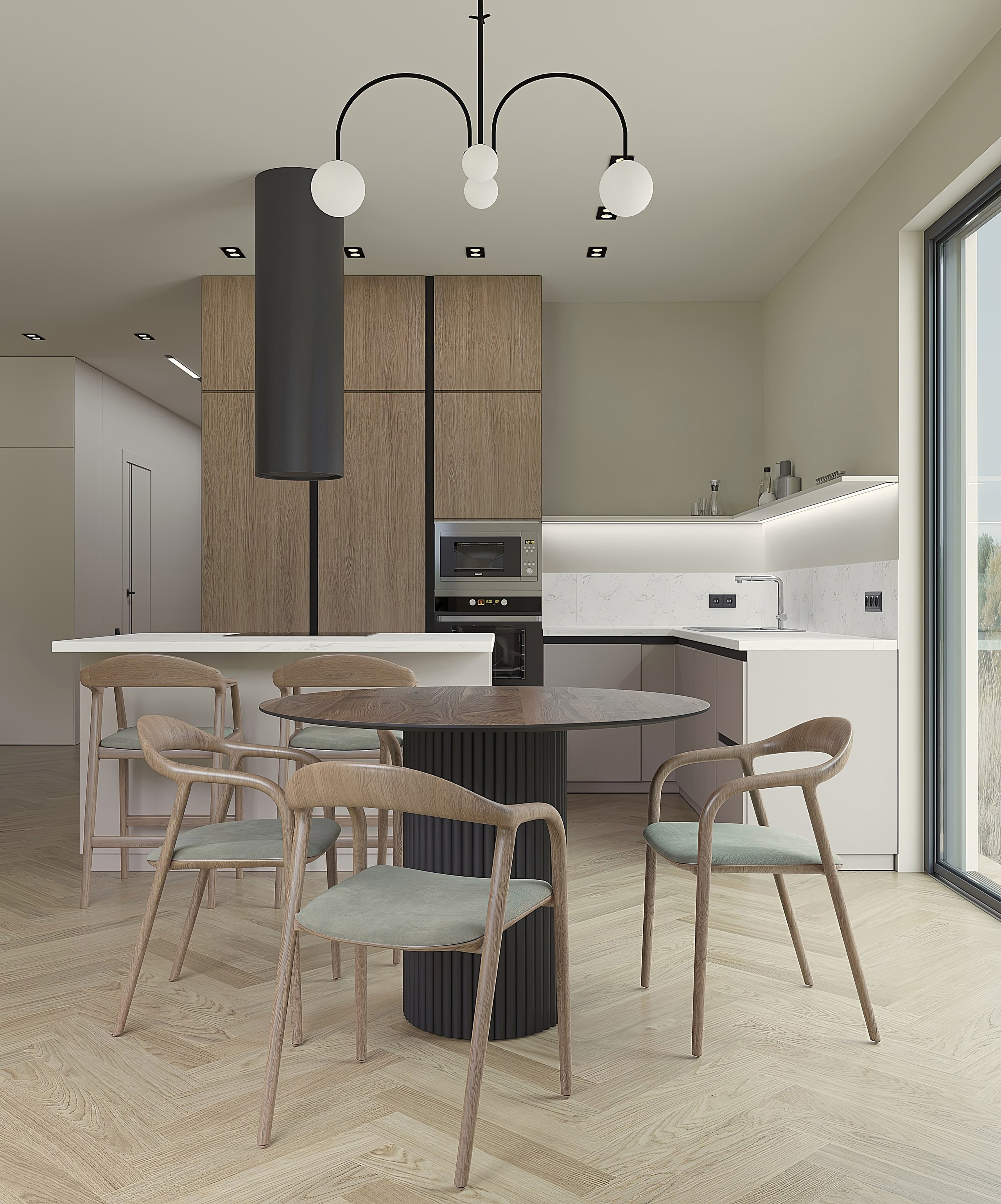 ДП Лесной городок. Дизайнер интерьера Марина Брынковян