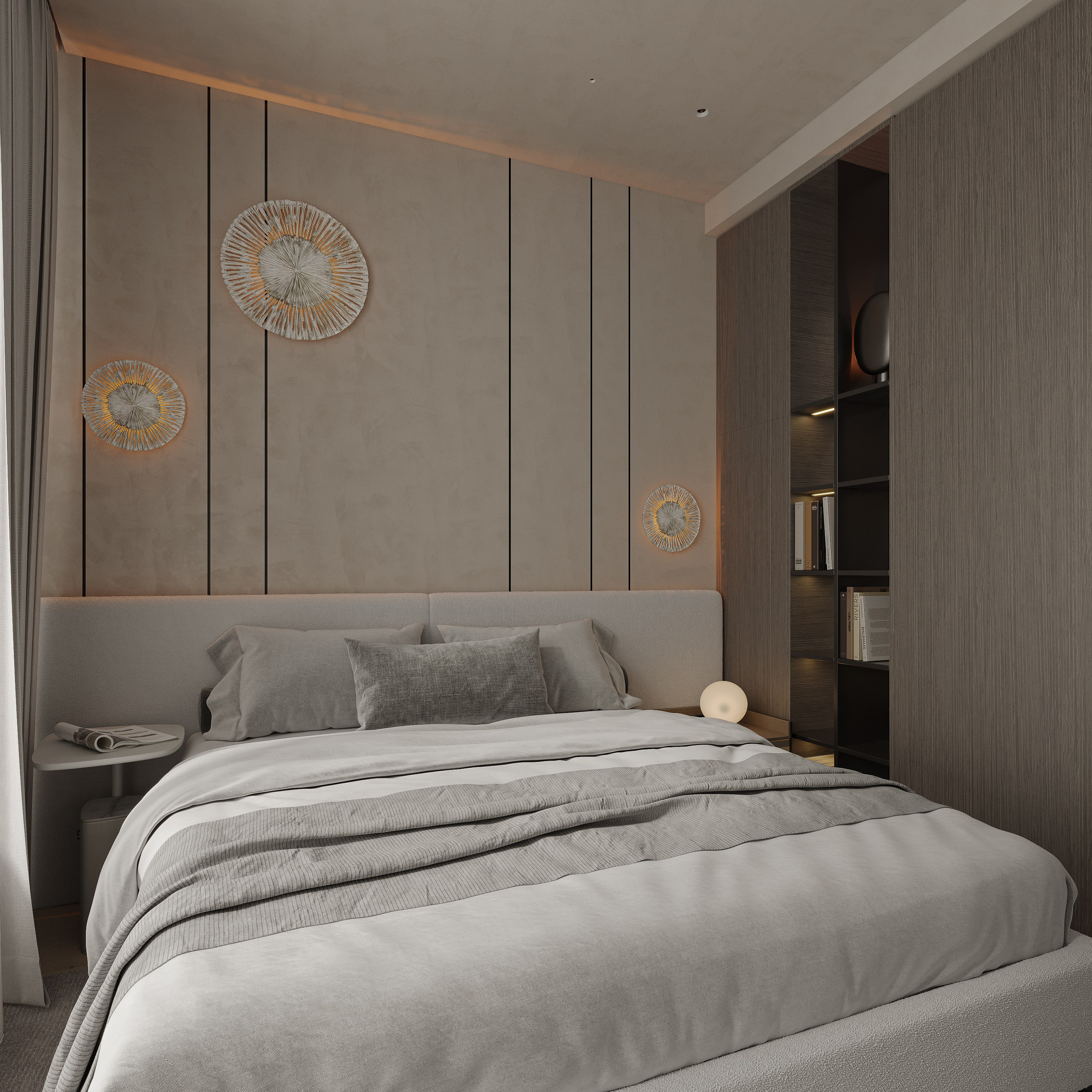 Квартира для L+D Archatelier. 3D визуализация интерьера и архитектурной среды