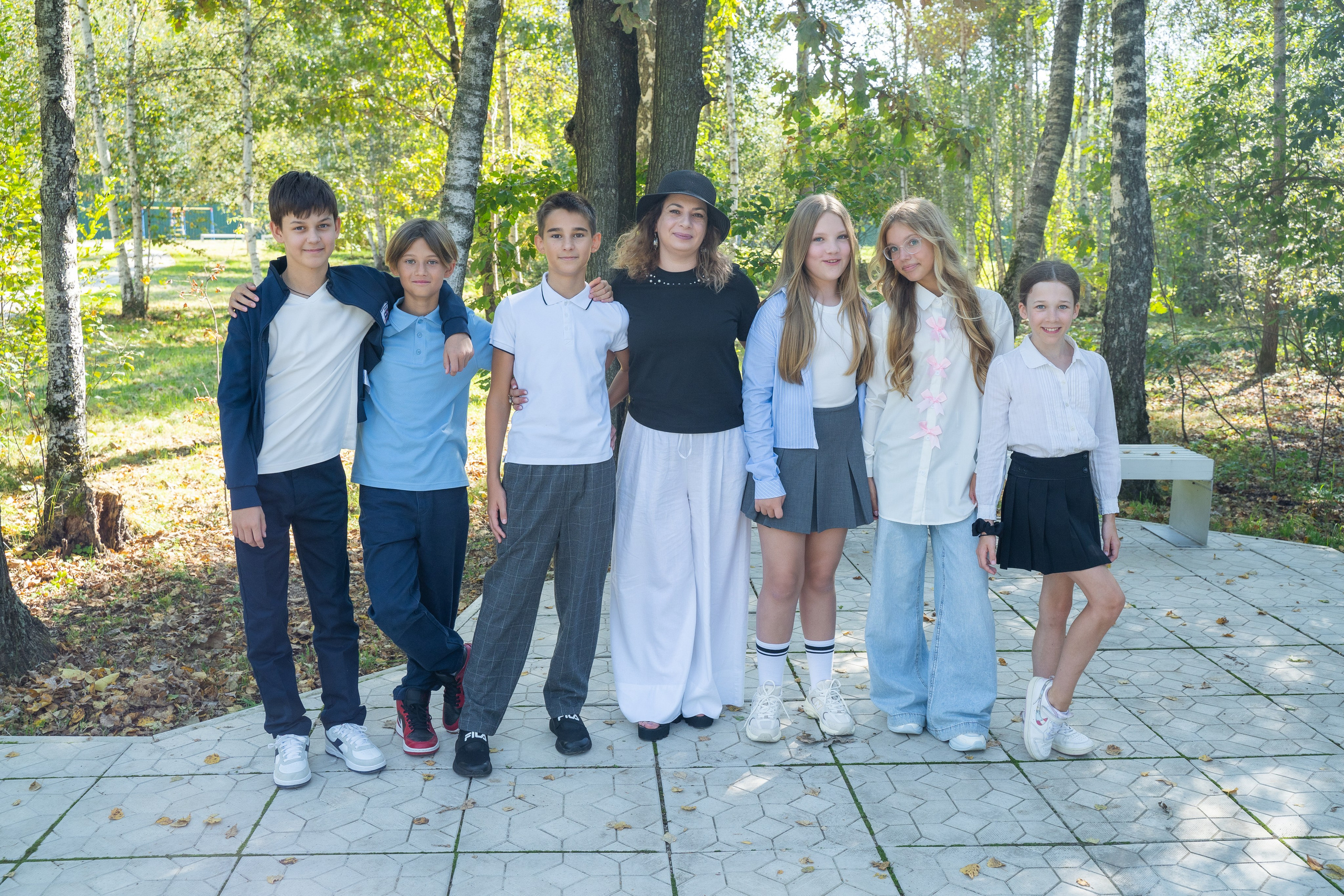 1 сентября в частной школе