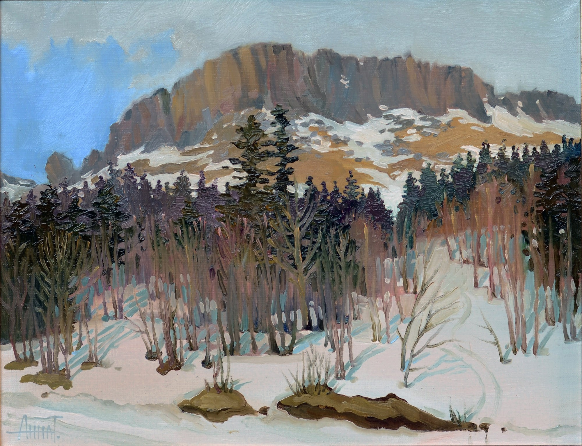 Масляная живопись. Тихонова Анна —художник-график, художник-монументалист, живописец, педагог