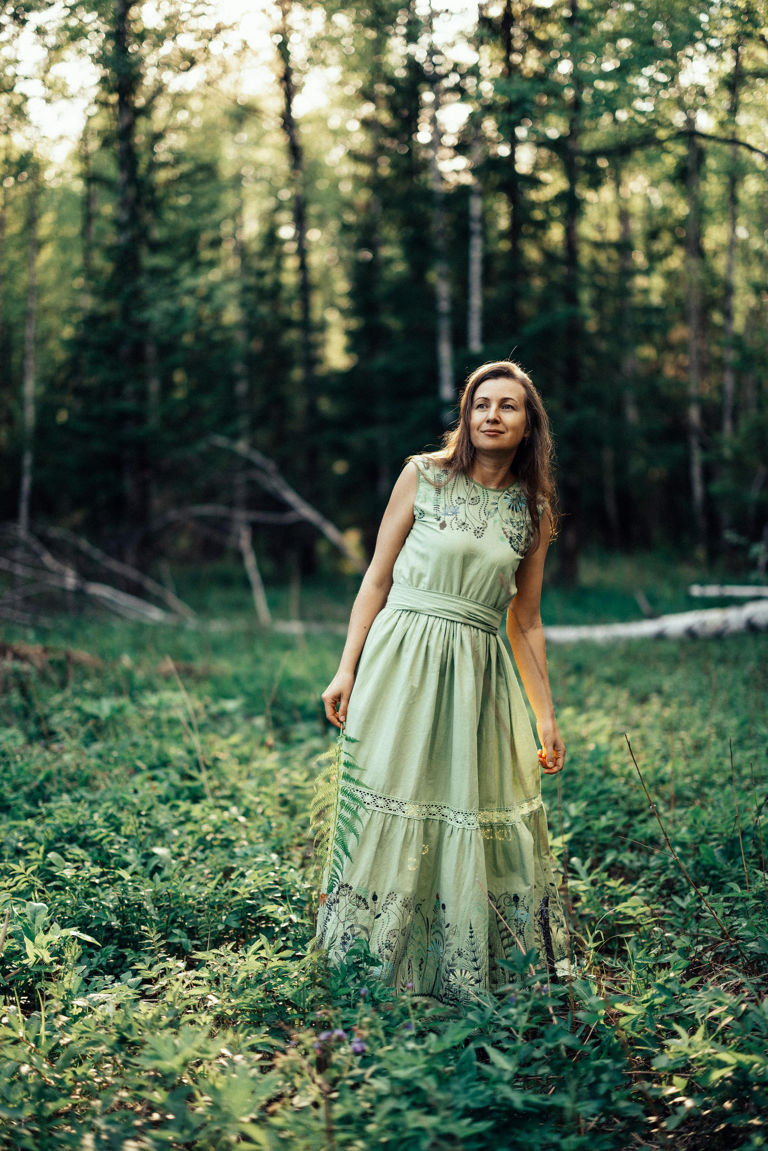 Лист папоротника. Портретный арт-фотограф в Екатеринбурге Алена Нестерова