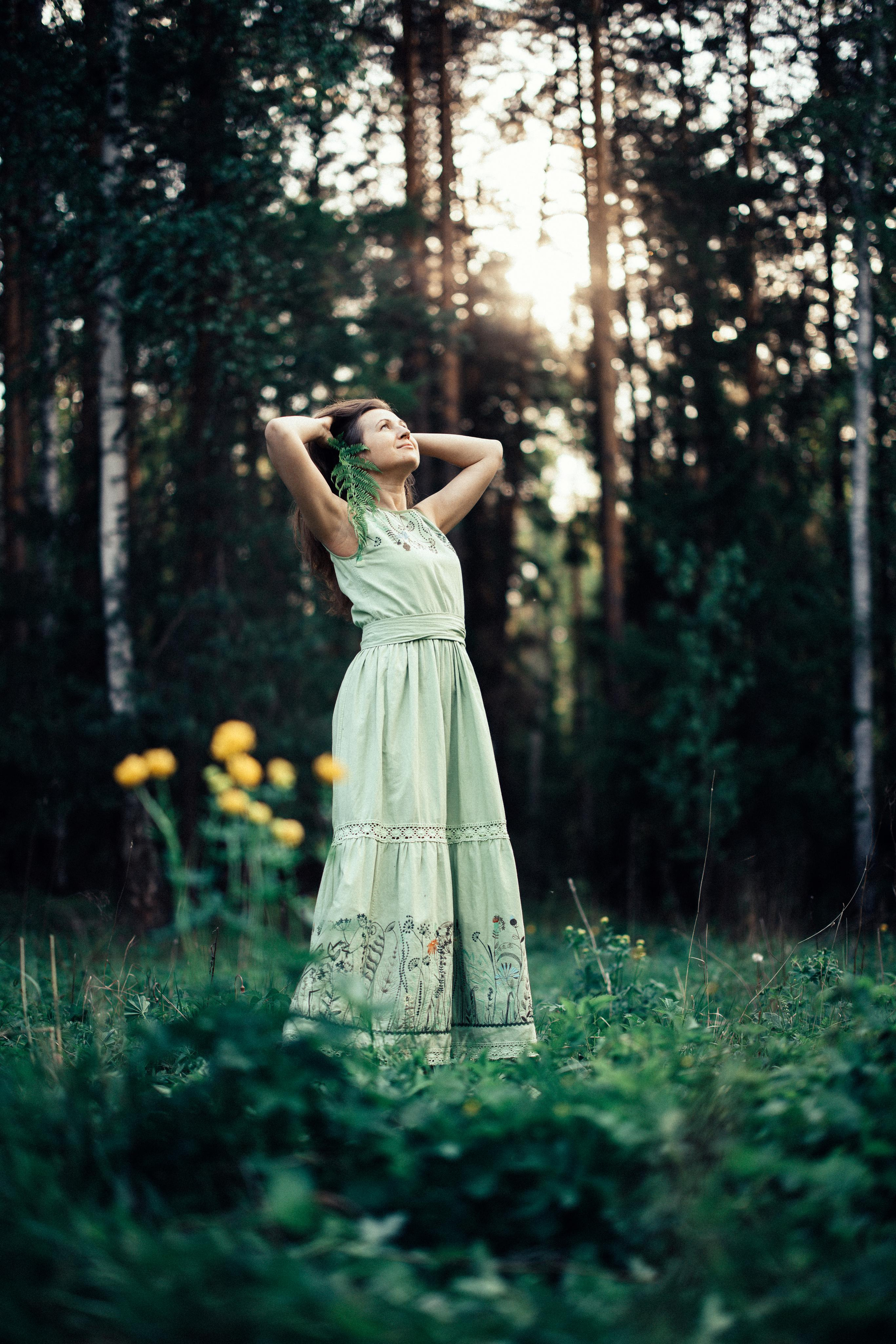 Лист папоротника. Портретный арт-фотограф в Екатеринбурге Алена Нестерова