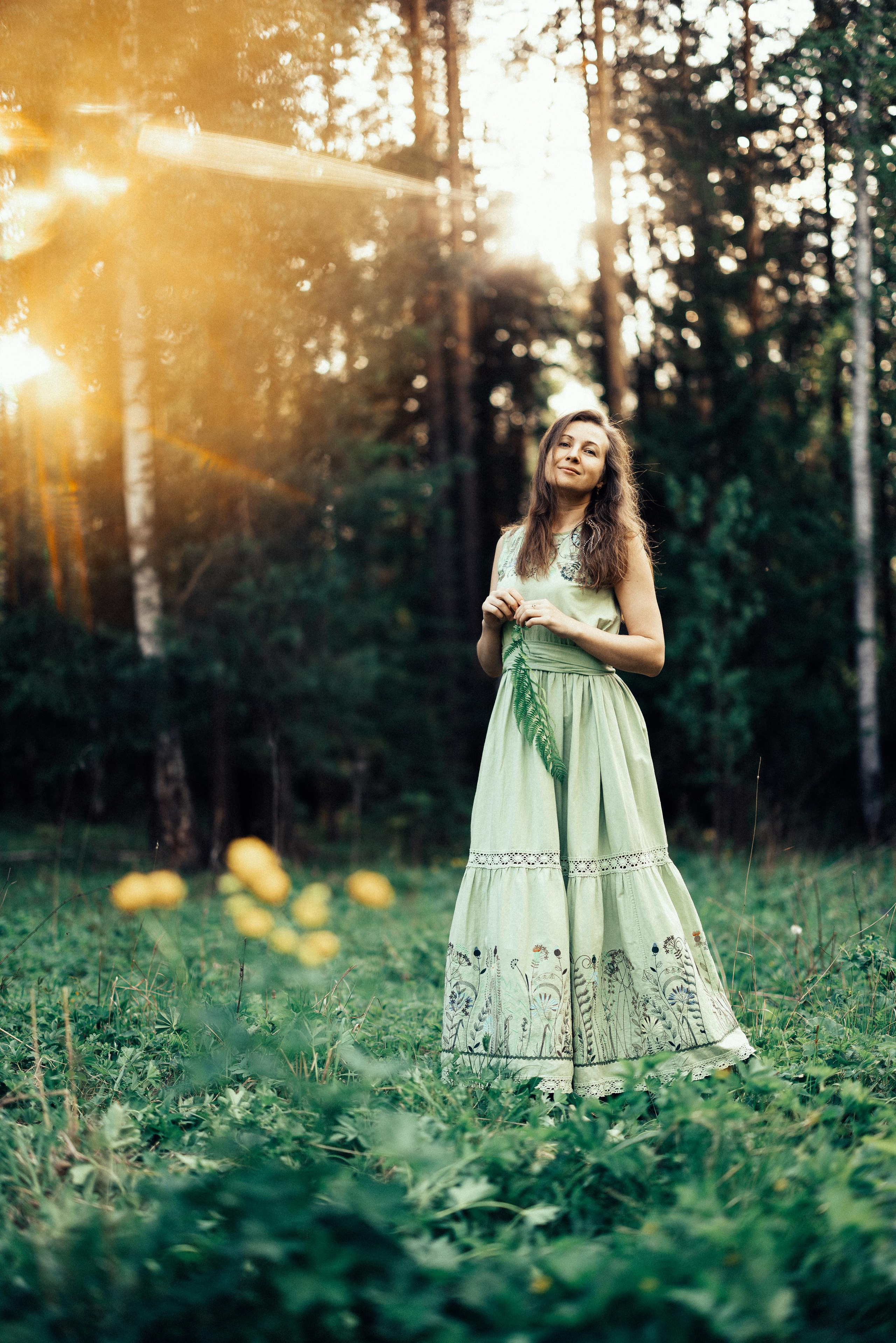 Лист папоротника. Портретный арт-фотограф в Екатеринбурге Алена Нестерова