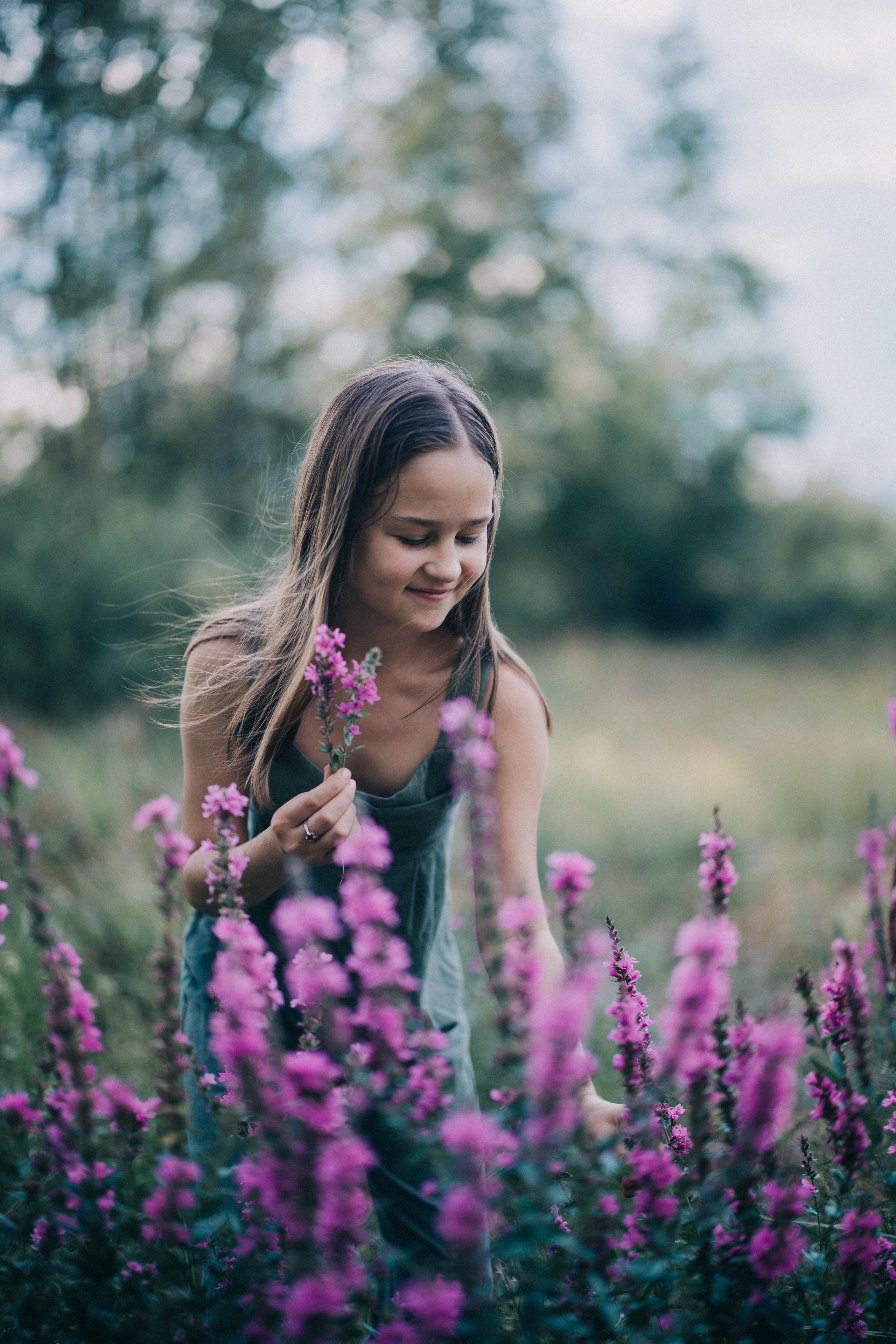 Цветы для мамы. Портретный арт-фотограф в Екатеринбурге Алена Нестерова
