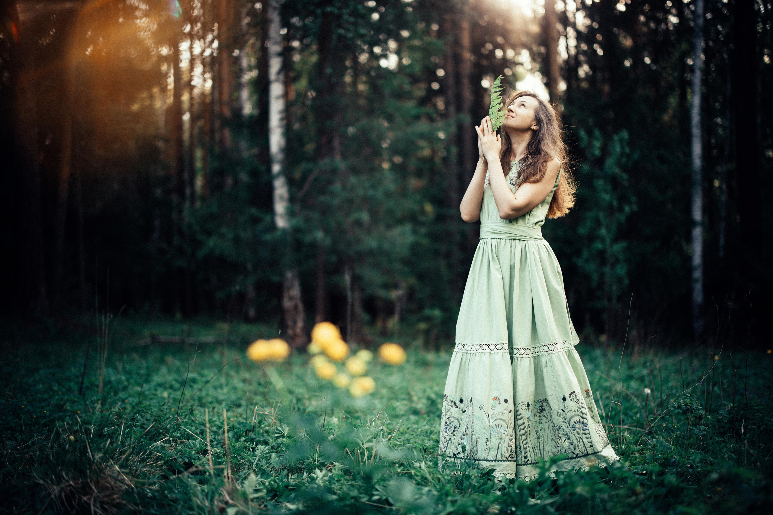 Лист папоротника. Портретный арт-фотограф в Екатеринбурге Алена Нестерова