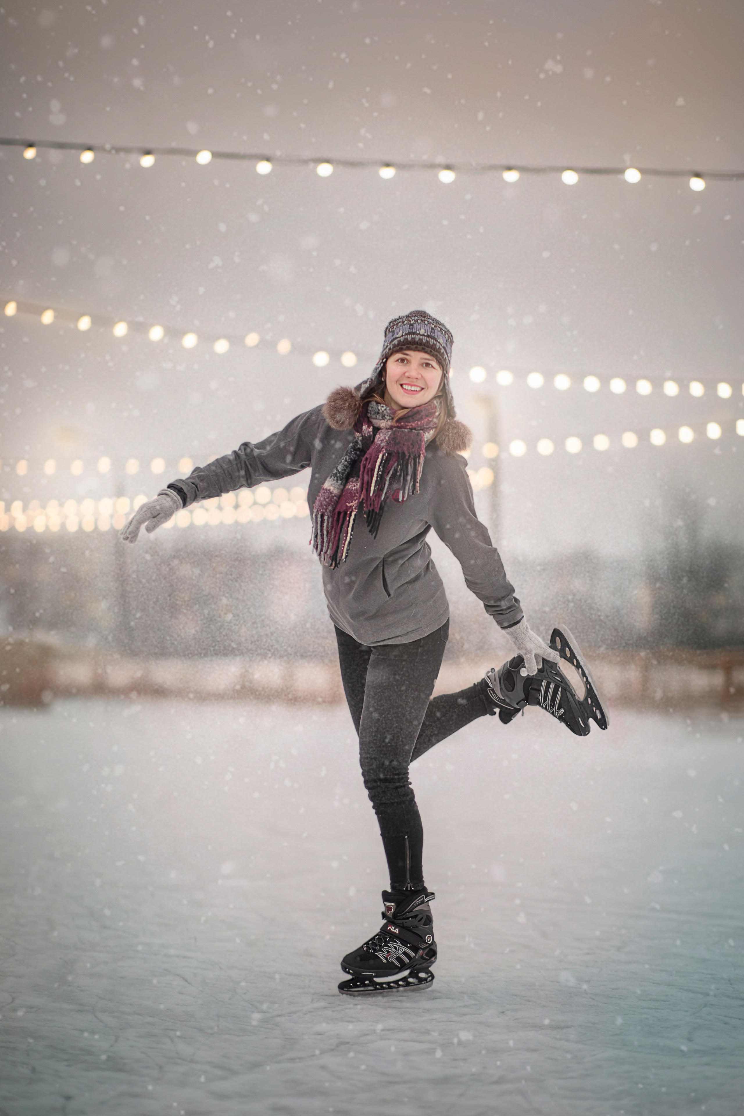 Зима. Спортивный фотограф в Москве