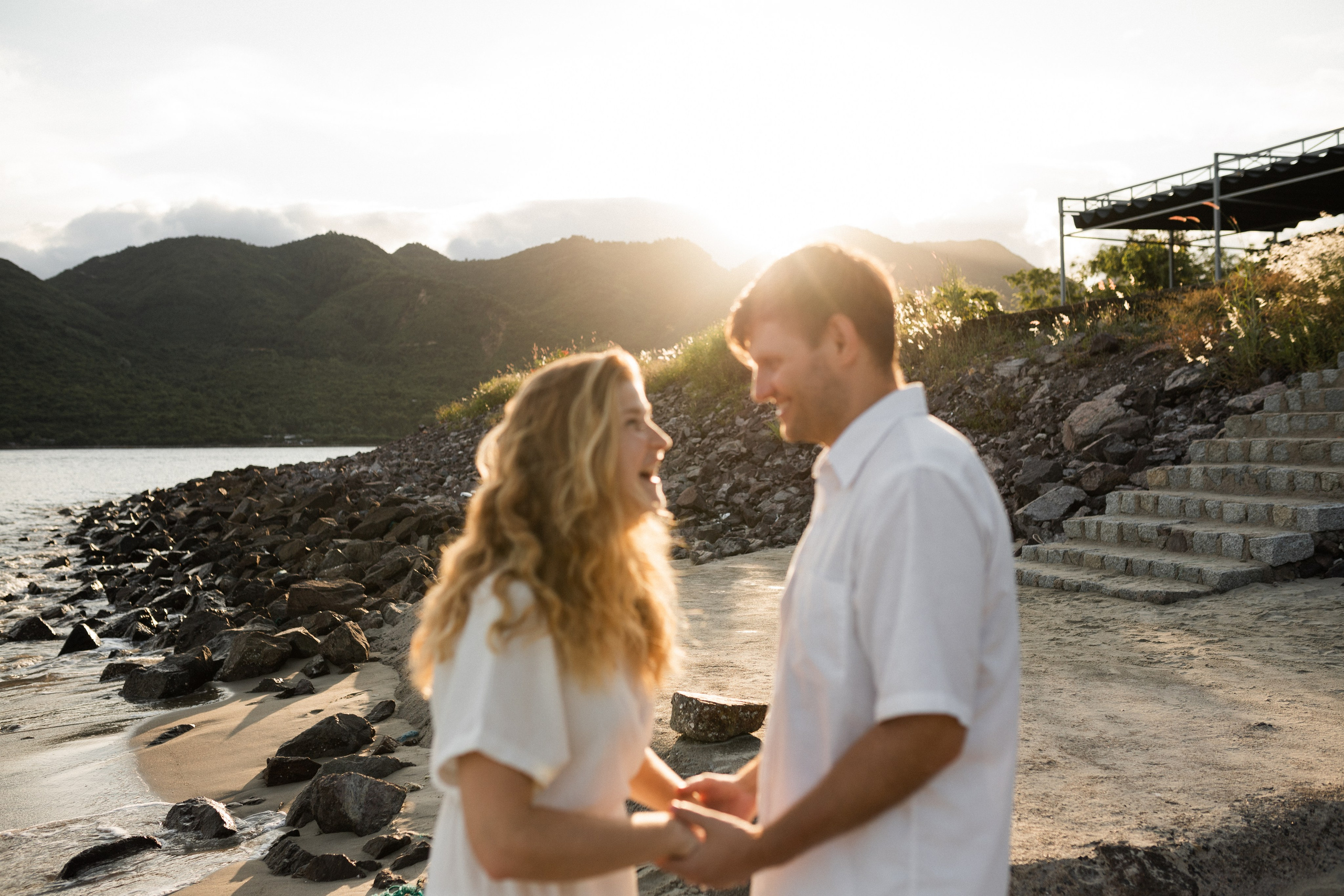 Свидание Натали и Андрея на закате.Вьетнам. Главная