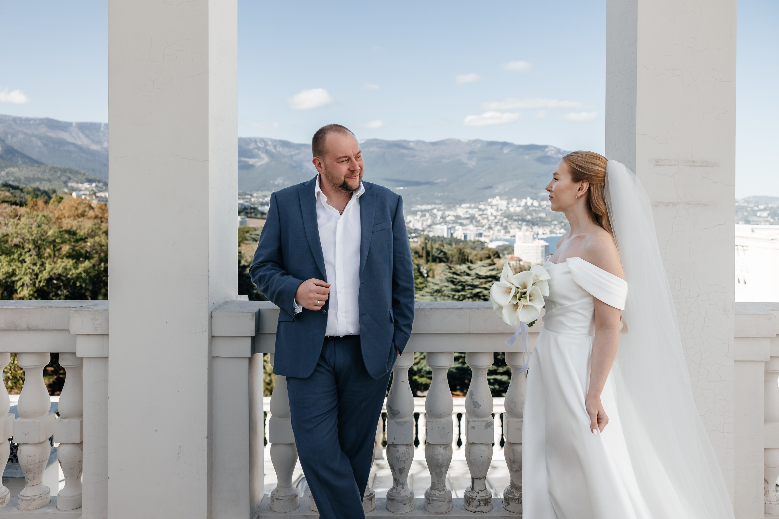 Анонс свадьбы Алены и Алексея. Весенняя Балаклава и Ливадийский дворец. Свадебный фотограф в Крыму и Севастополе Ольга Баскакова