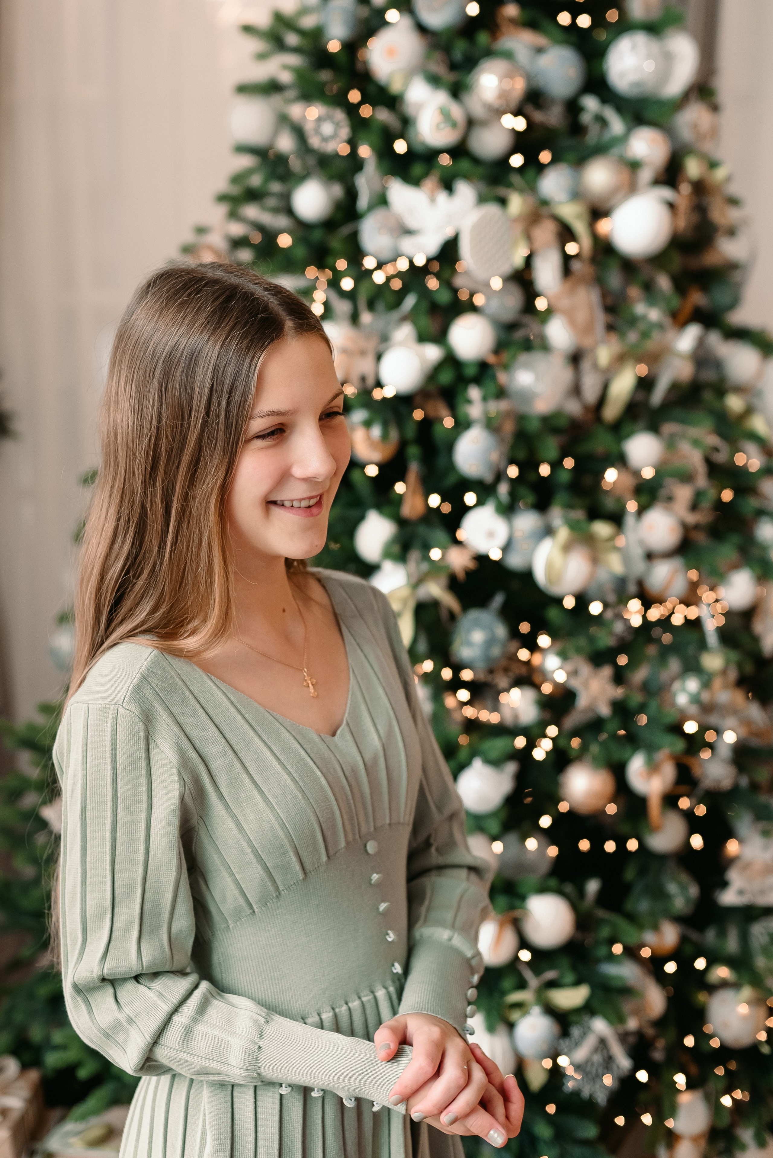 Новогодняя семейная фотосессия. Фотограф Юлия Кондратьева