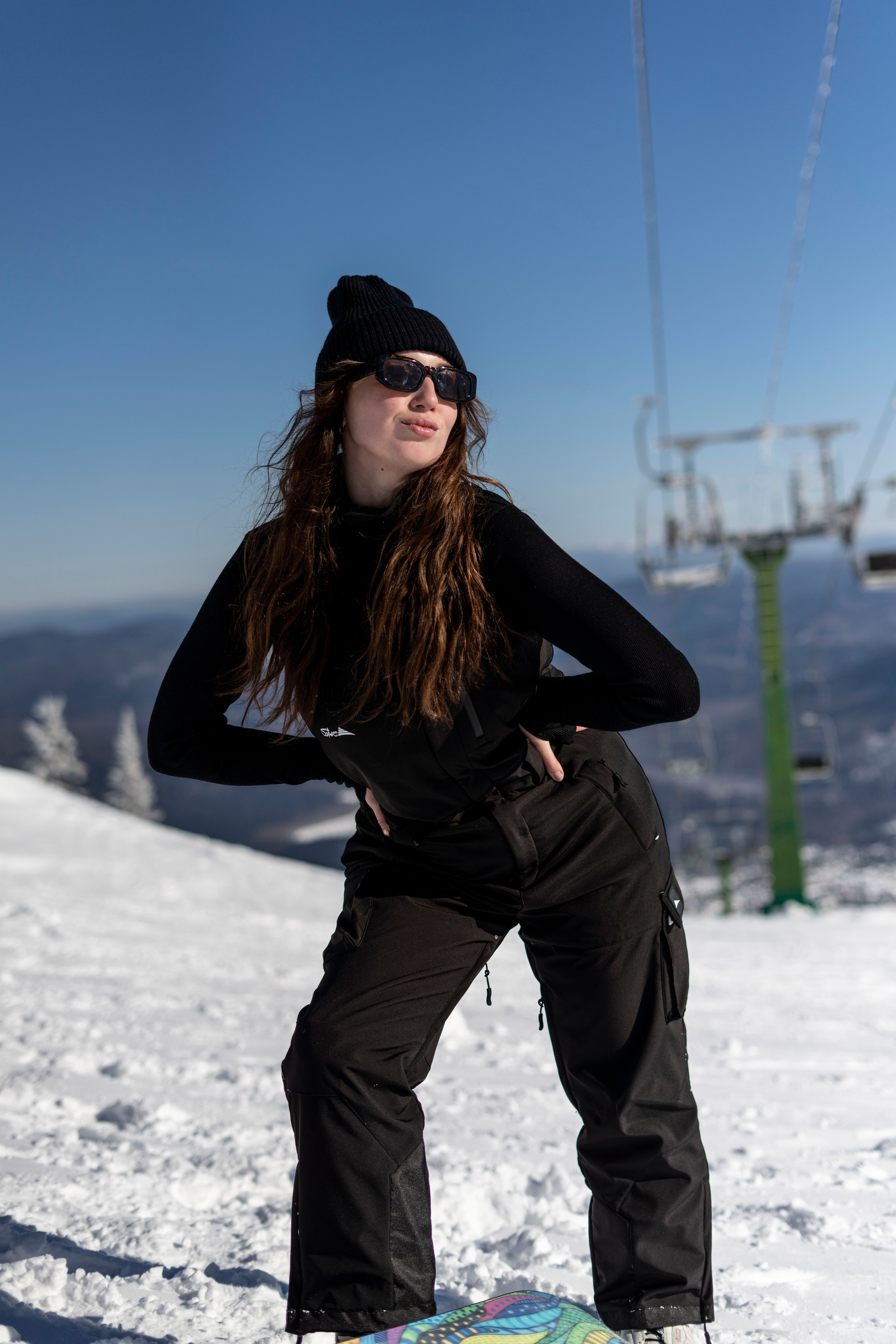 Фотосессия на вершине. Анастасия Паршукова — фотограф Шерегеш Новосибирск