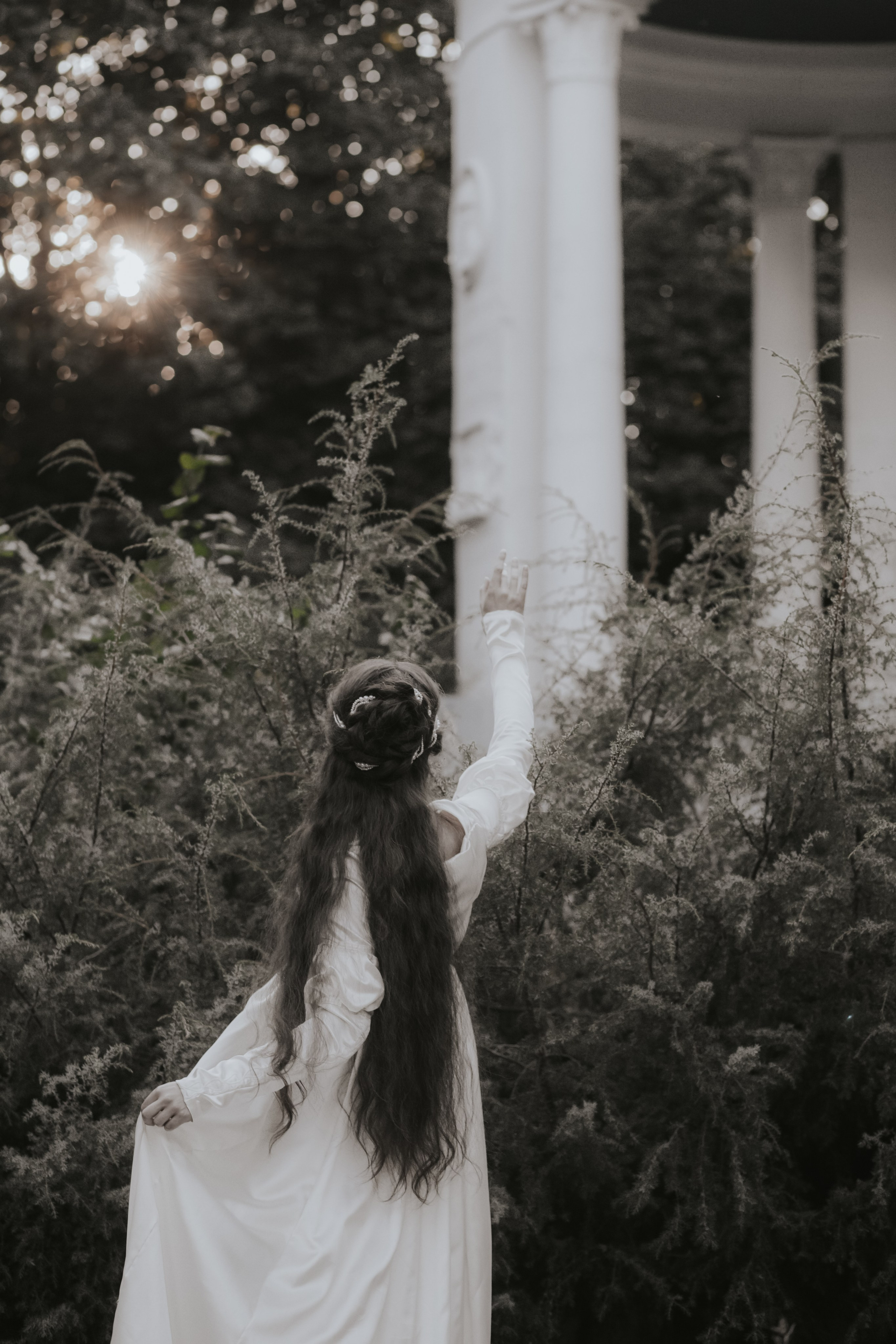 Дух Кариатиды. Художественная винтажная фотография