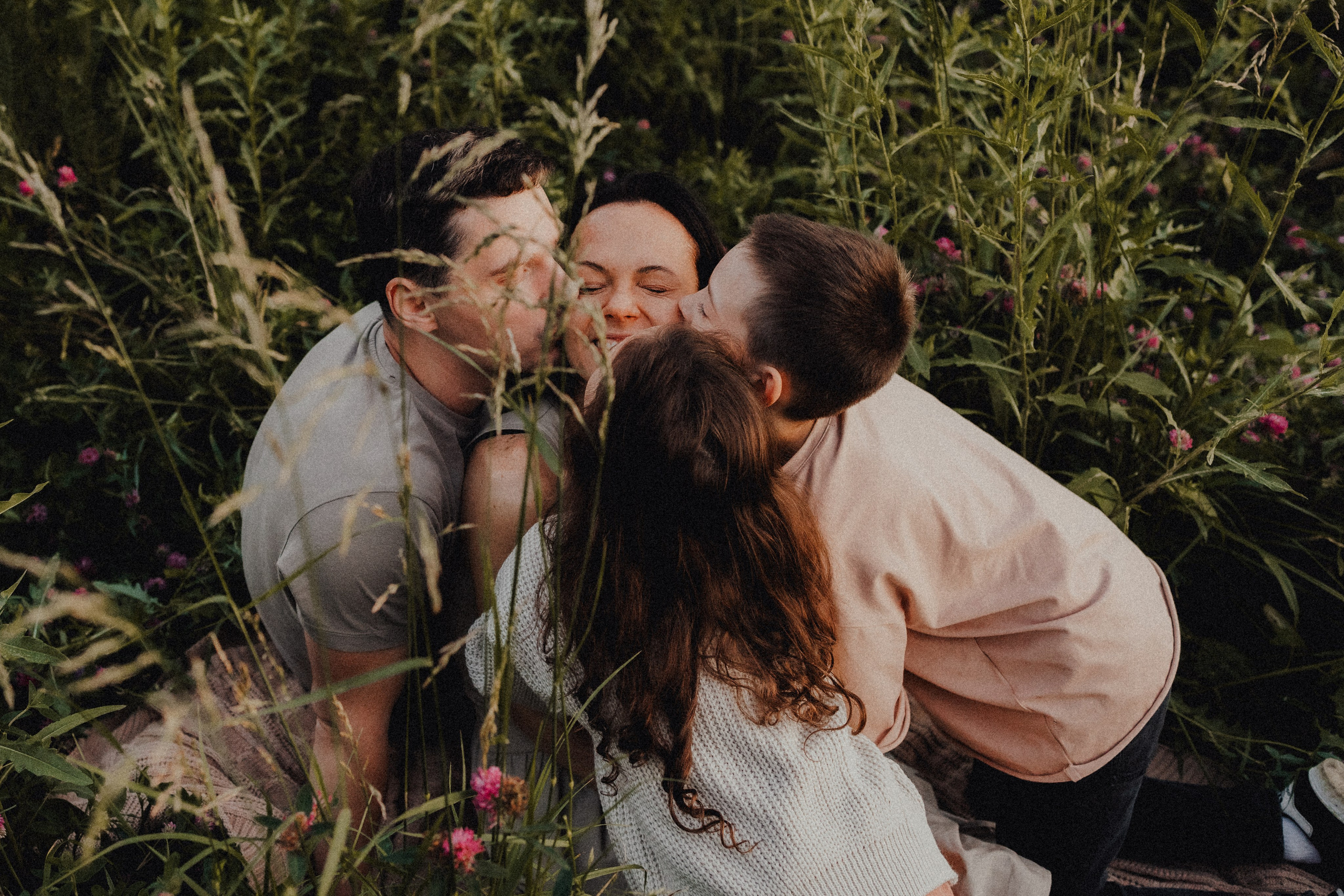 Илья, Катя, Ваня и Соня. Семейный фотограф Москва