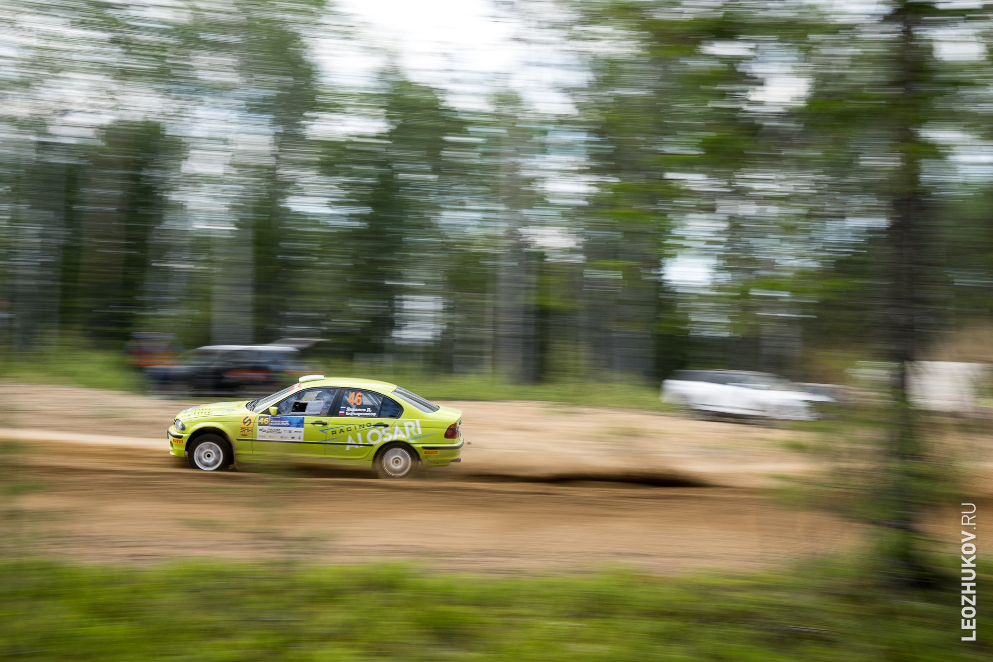 White nights rally 2025. Sports photographer Leonid Zhukov