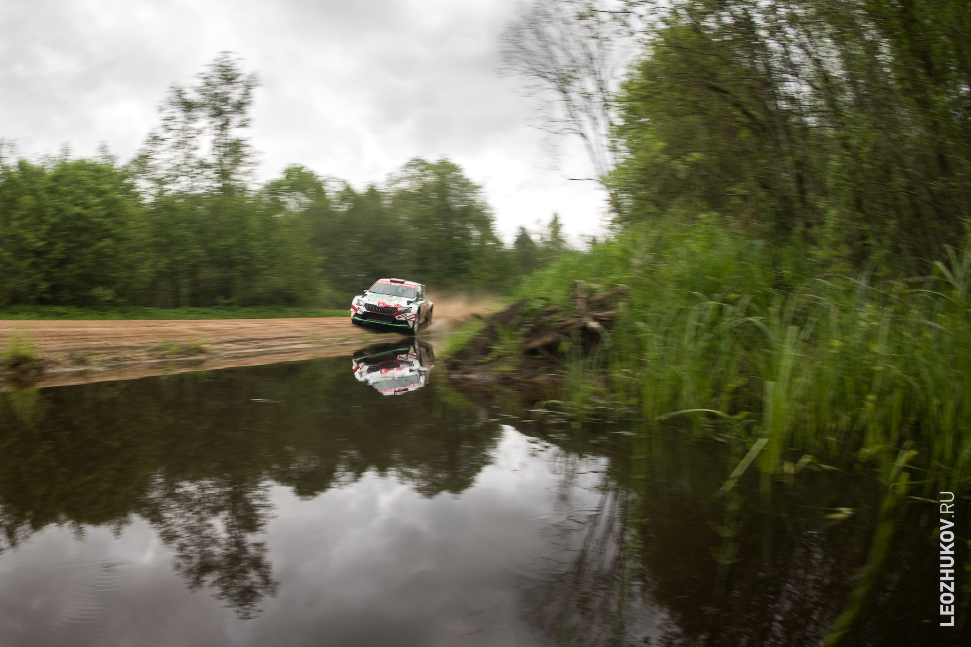 Rally Pushkinskie gory 2025. Sports photographer Leonid Zhukov