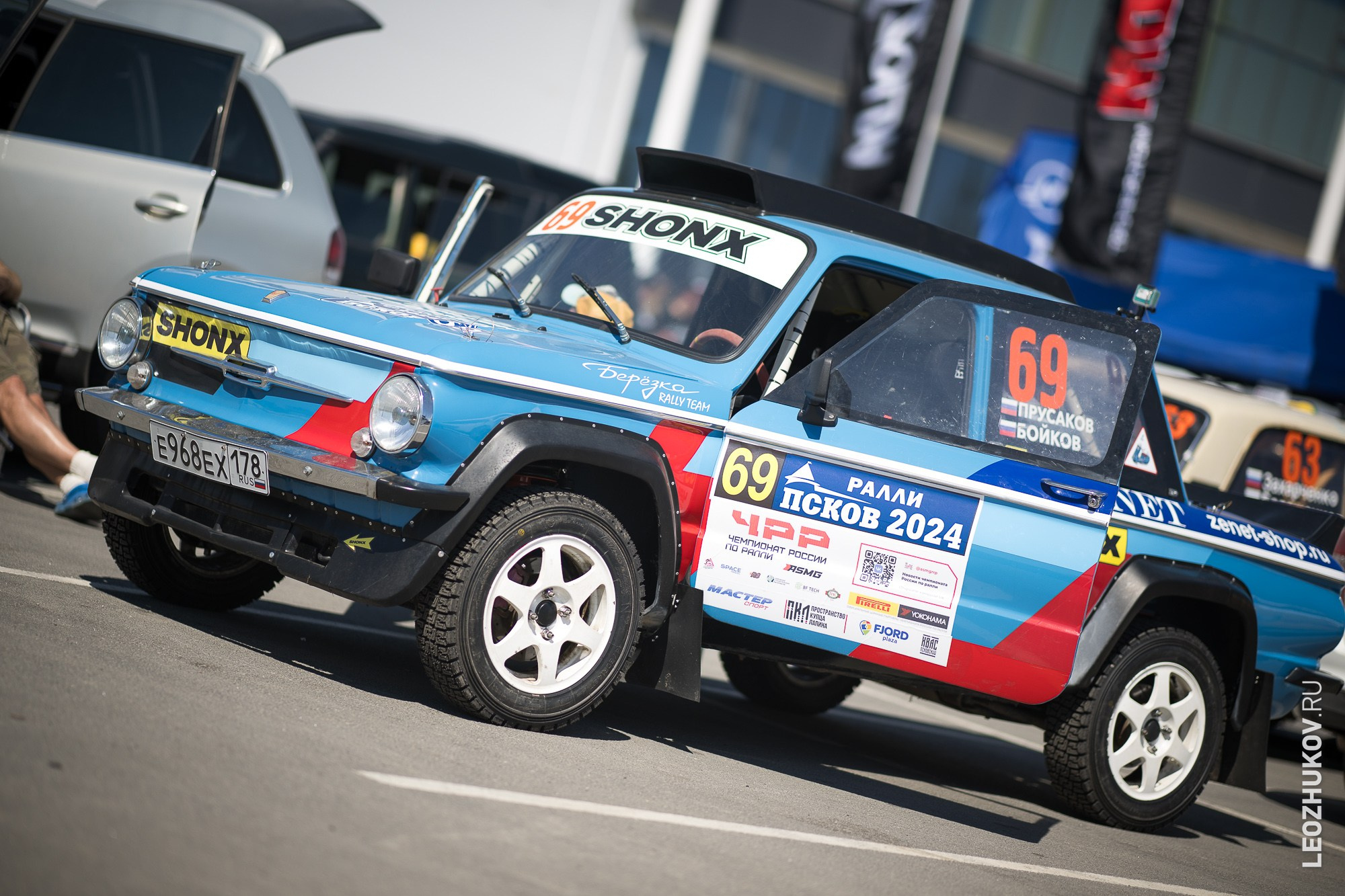 Rally Pskov 2024. Sports photographer Leonid Zhukov