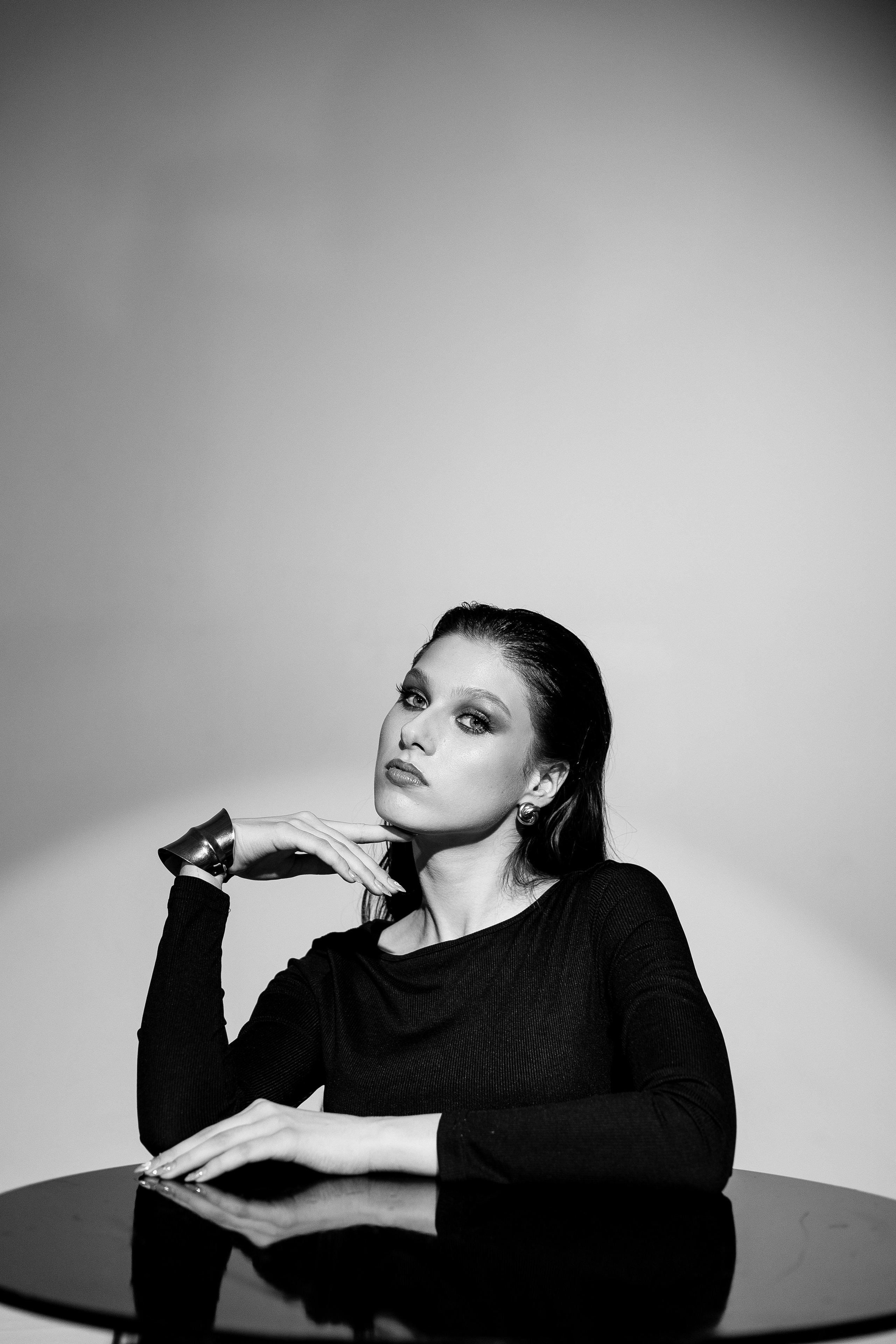 Женская студийная фотосессия. Семейный, детский, женский фотограф в Новосибирске Оля Борисова