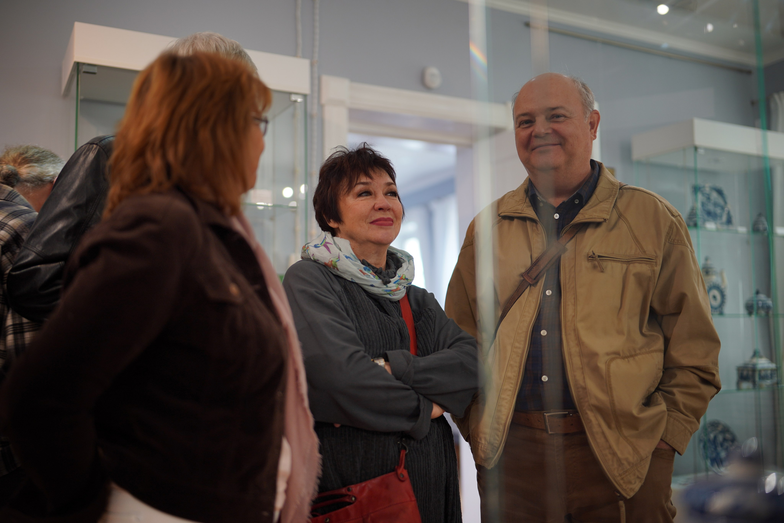 Exhibition by Alexander Tsaregorodtsev and Marnarita Podgornaya — Выставка Александра Царегородцева и Марнариты Подгорной