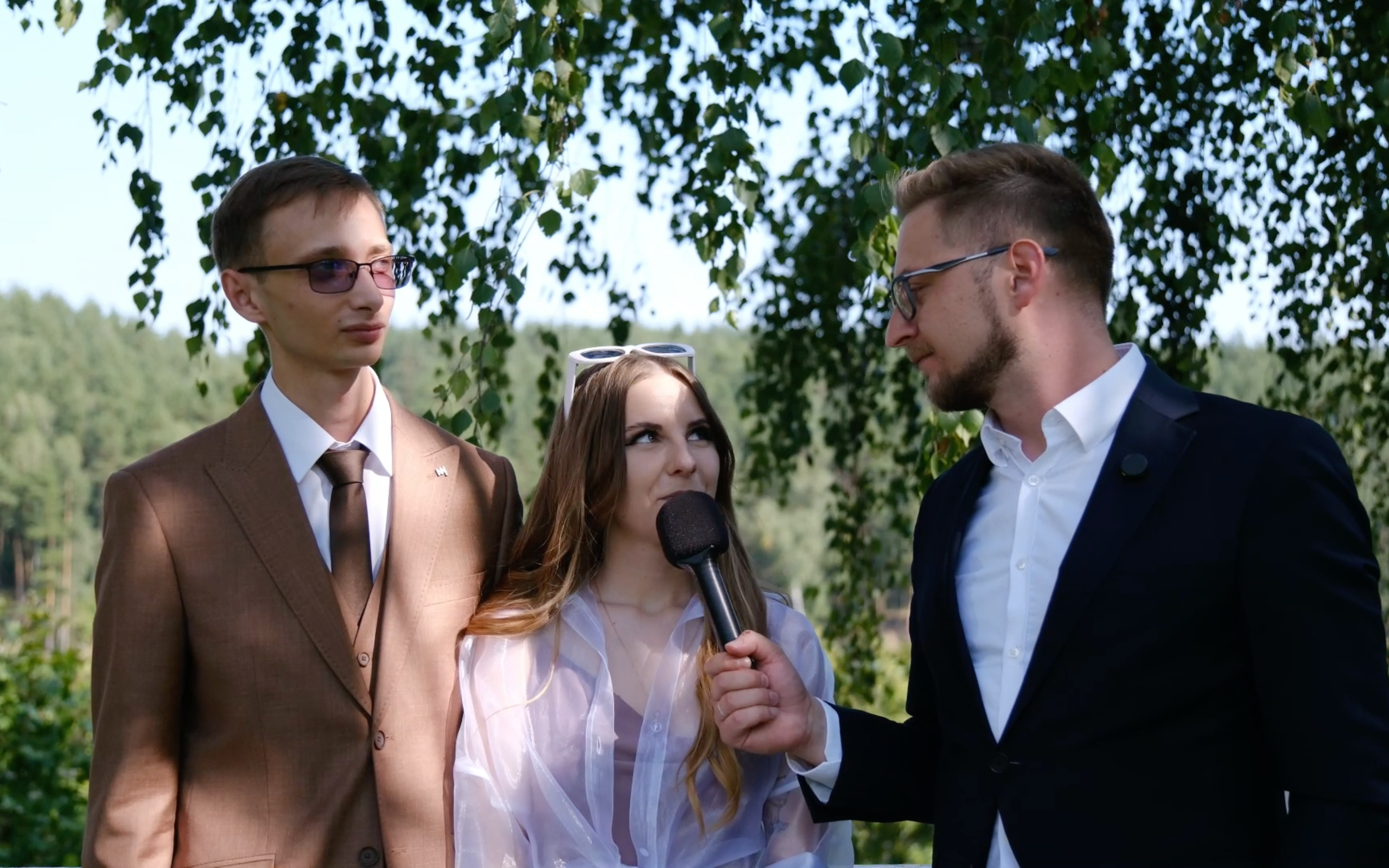 Свадебное SDE интервью / Женя и Лера. Репортажный видеограф Илья Сухоносиик