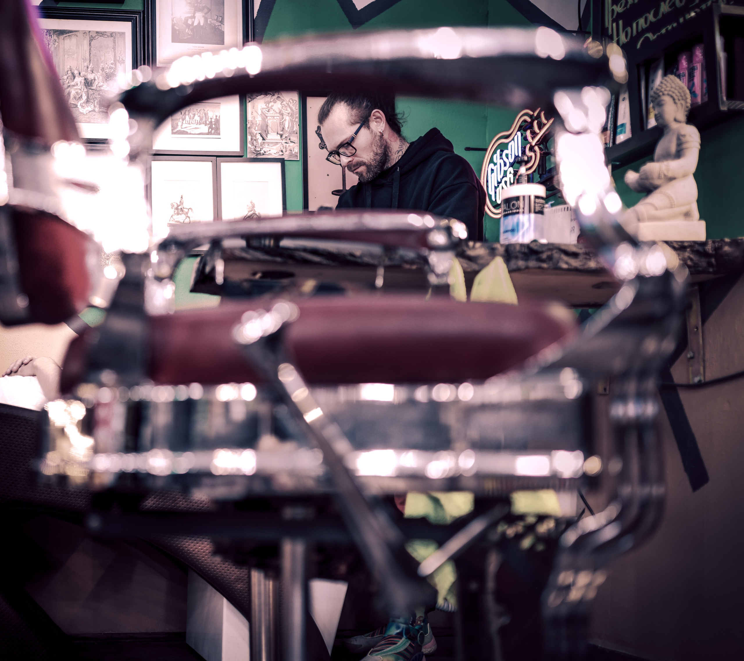 Барбершоп. Фотограф репортажей и стритфотосессий в Москве Людмила Смирнова