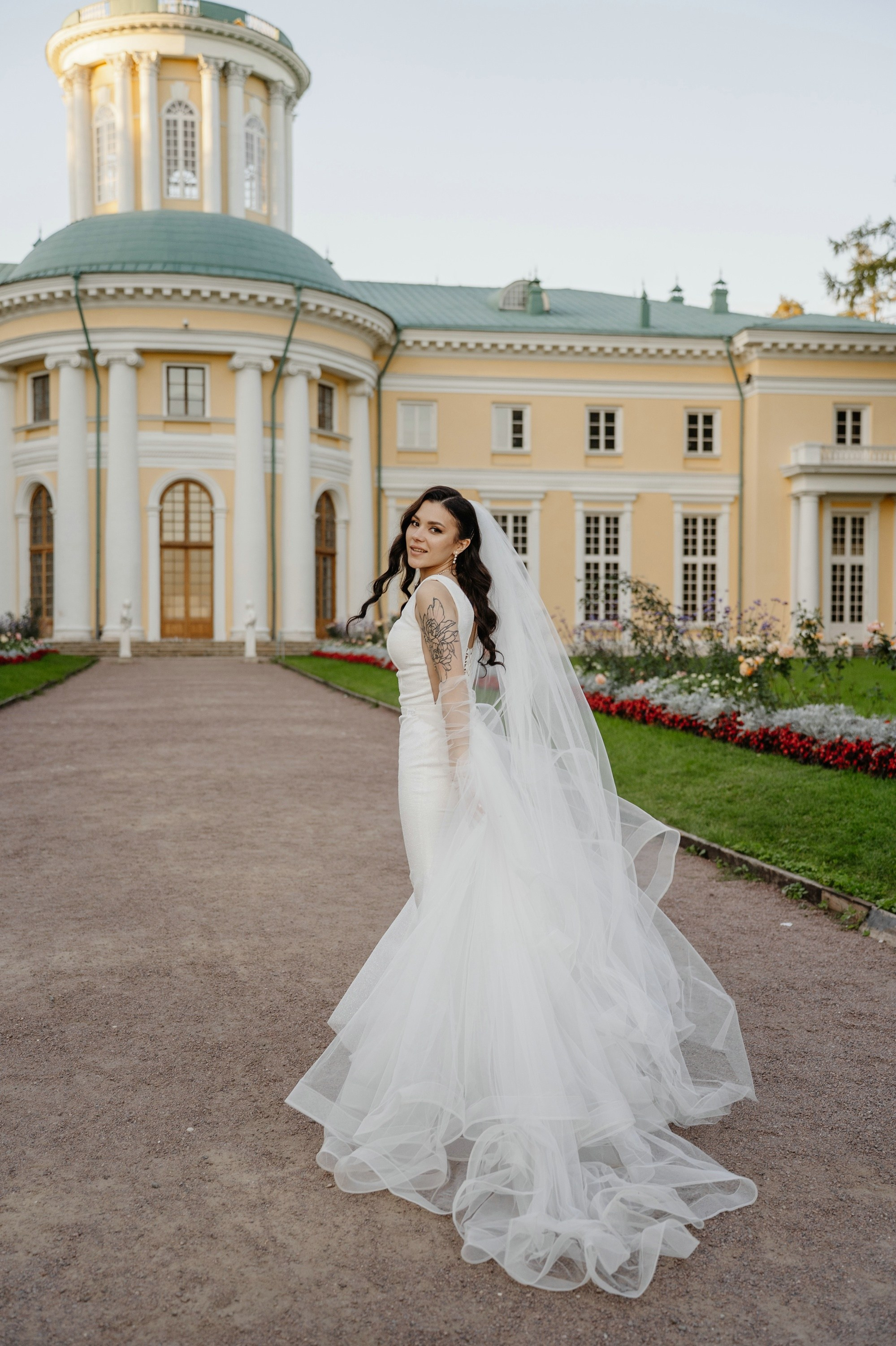 Свадьба в усадьбе Архангельское. Свадебный и семейный фотограф в Москве Светлана Зоткина