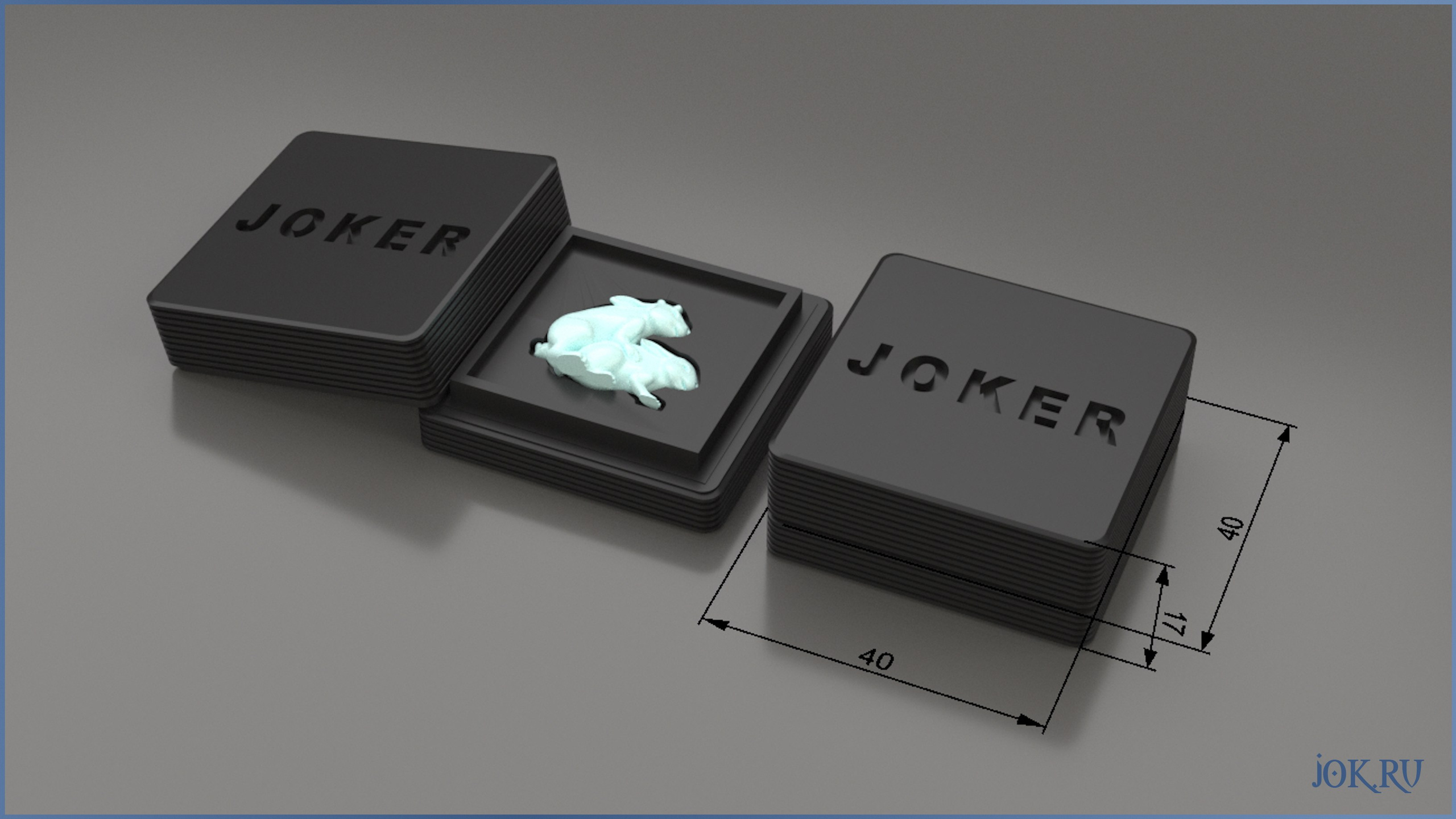 Ювелирное 3D моделирование украшений на заказ в Joker-Studio