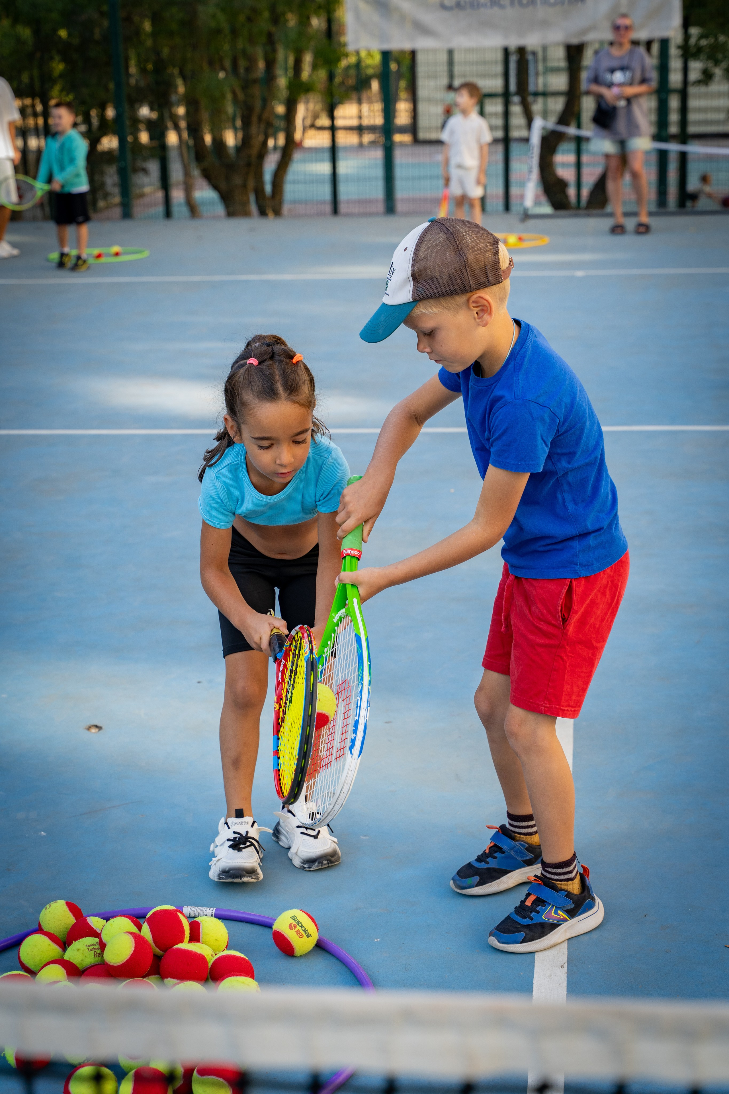 Федерация тенниса Севастополь. Малыши. Анастасия Дунаева. Фотограф в Севастополе