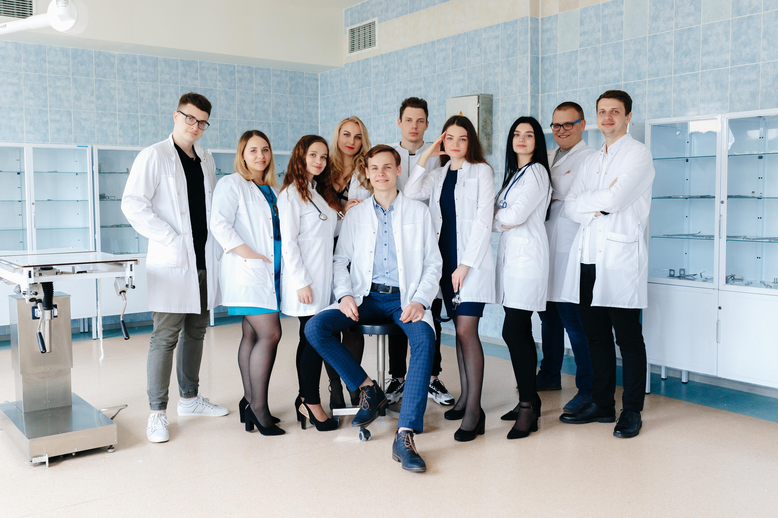 Фотосессия выпускников медицинского университета Витебск. Свадебный и семейный фотограф Витебск, Минск, Андрей Павлов