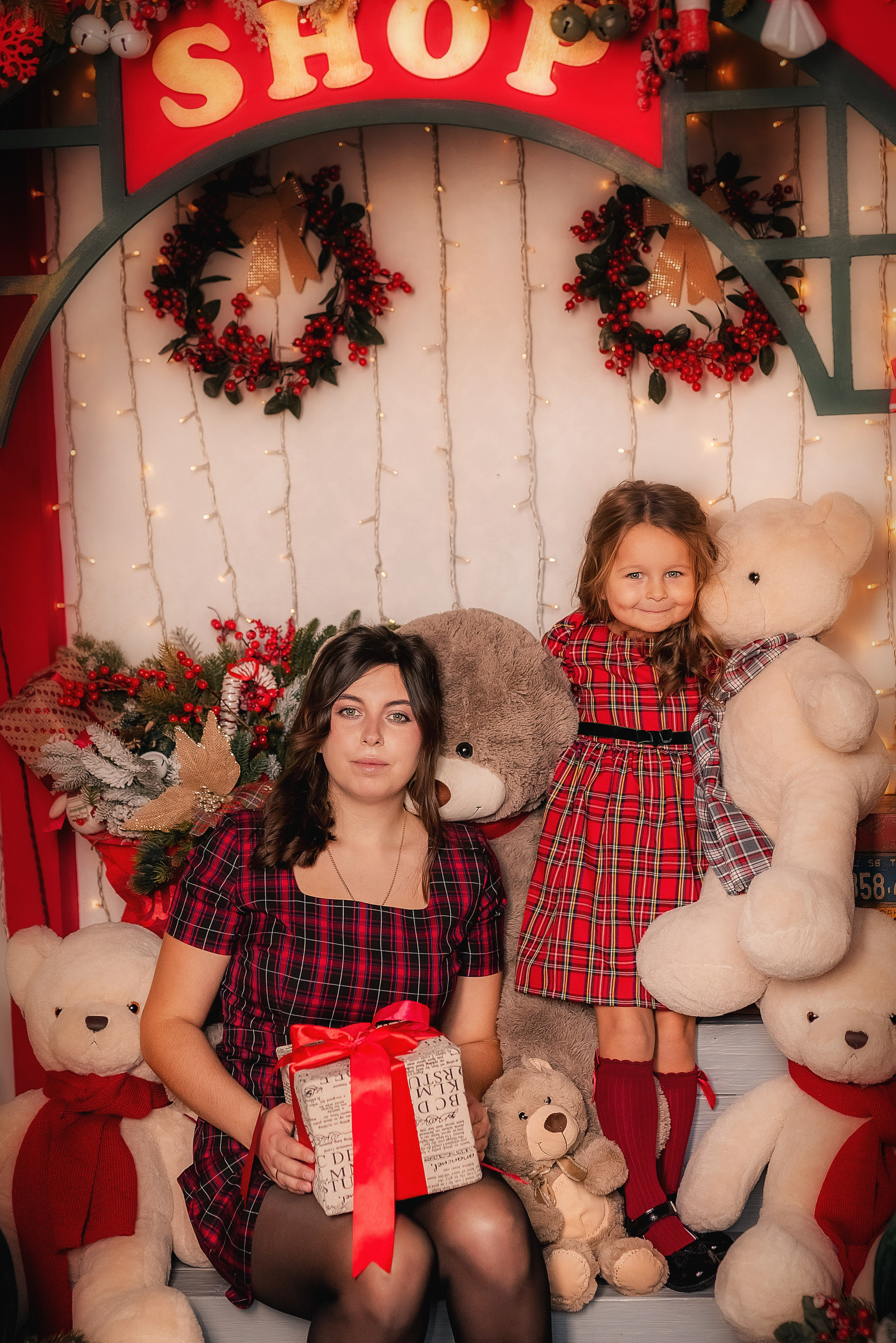 Новогодние открытки. Семейный, детский фотограф в Воронеже Анна Никитина