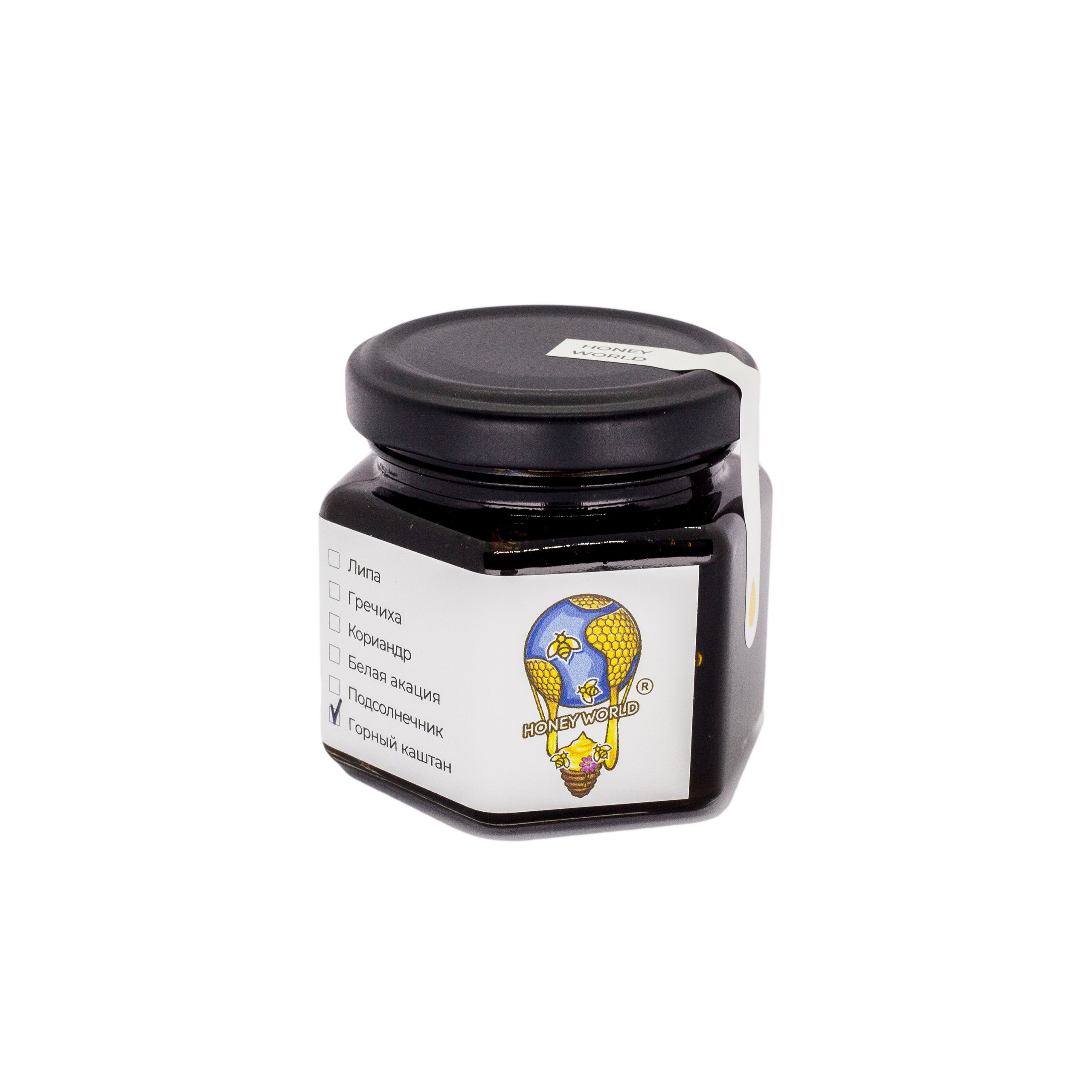 Подарочный набор «Темный» малый. Натуральный мед с семейной пасеки Honey World