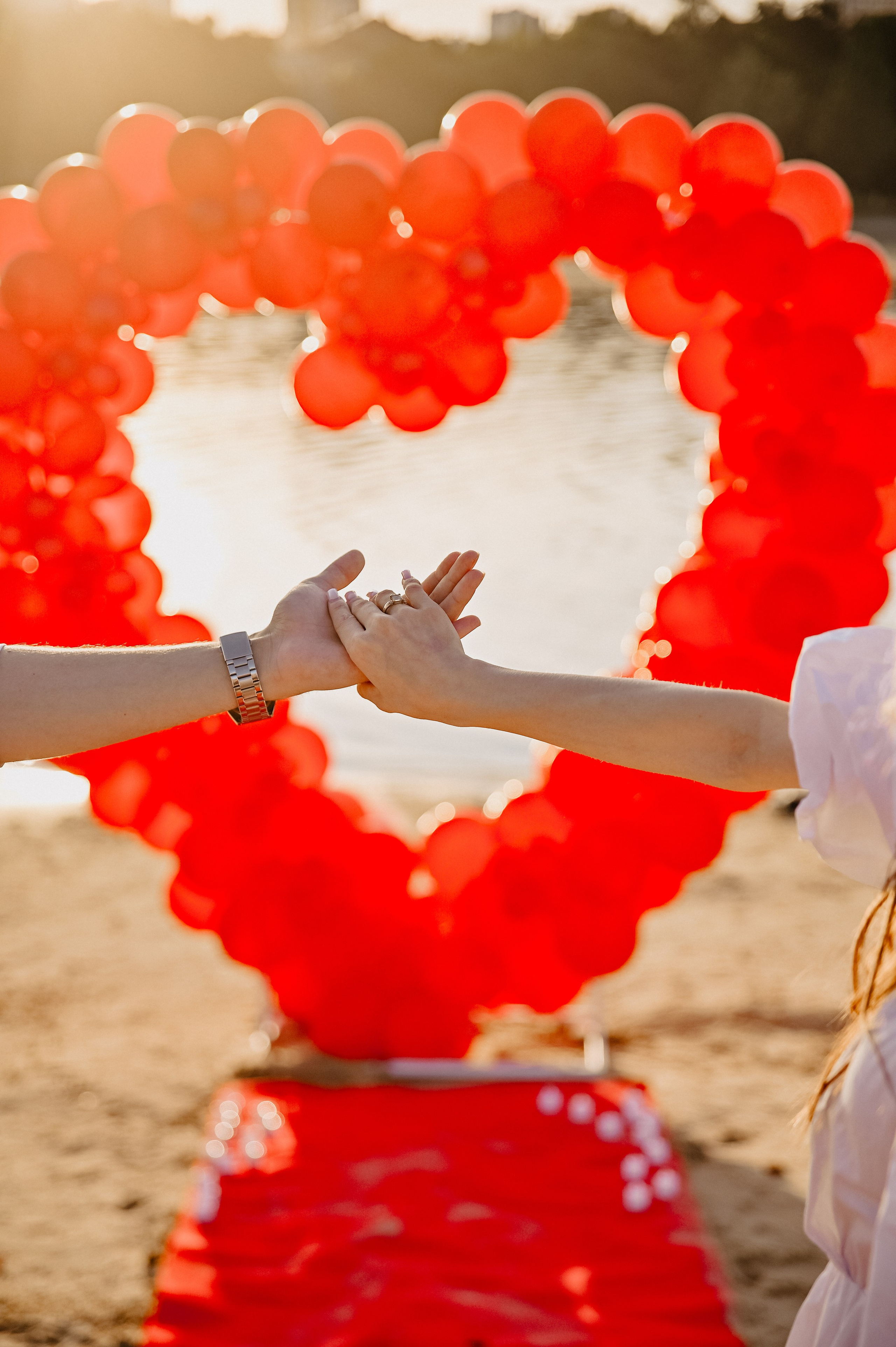 Предложение руки и сердца на Кашкадане. Семейный и свадебный фотограф в г. Уфа Динара