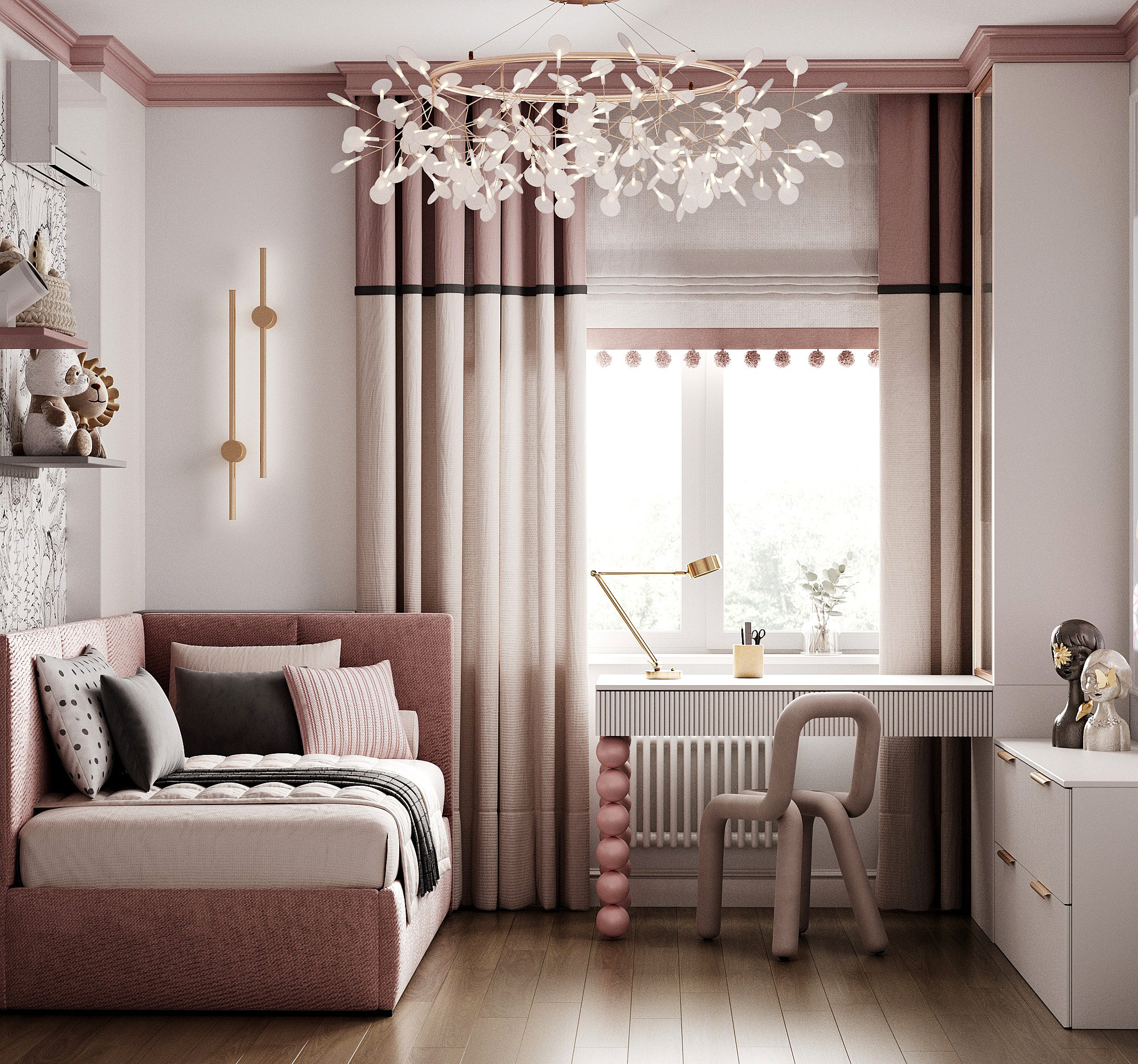 Appartment 70 sq m. Профессиональный дизайнер интерьера