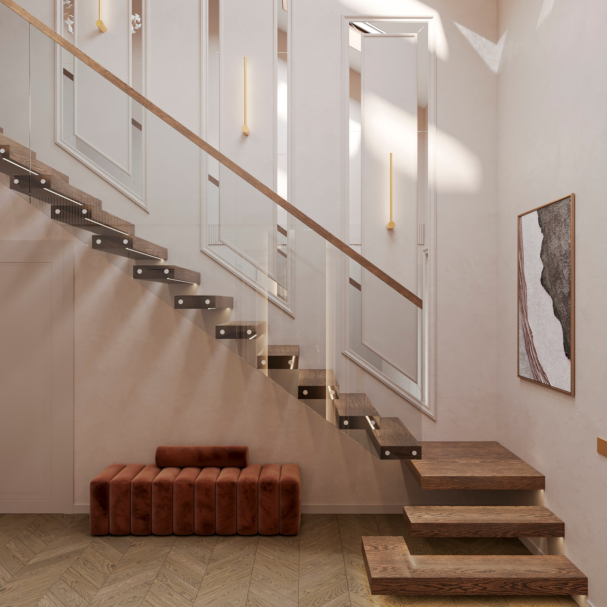 Дом с мансардой 250 м². Студия дизайна