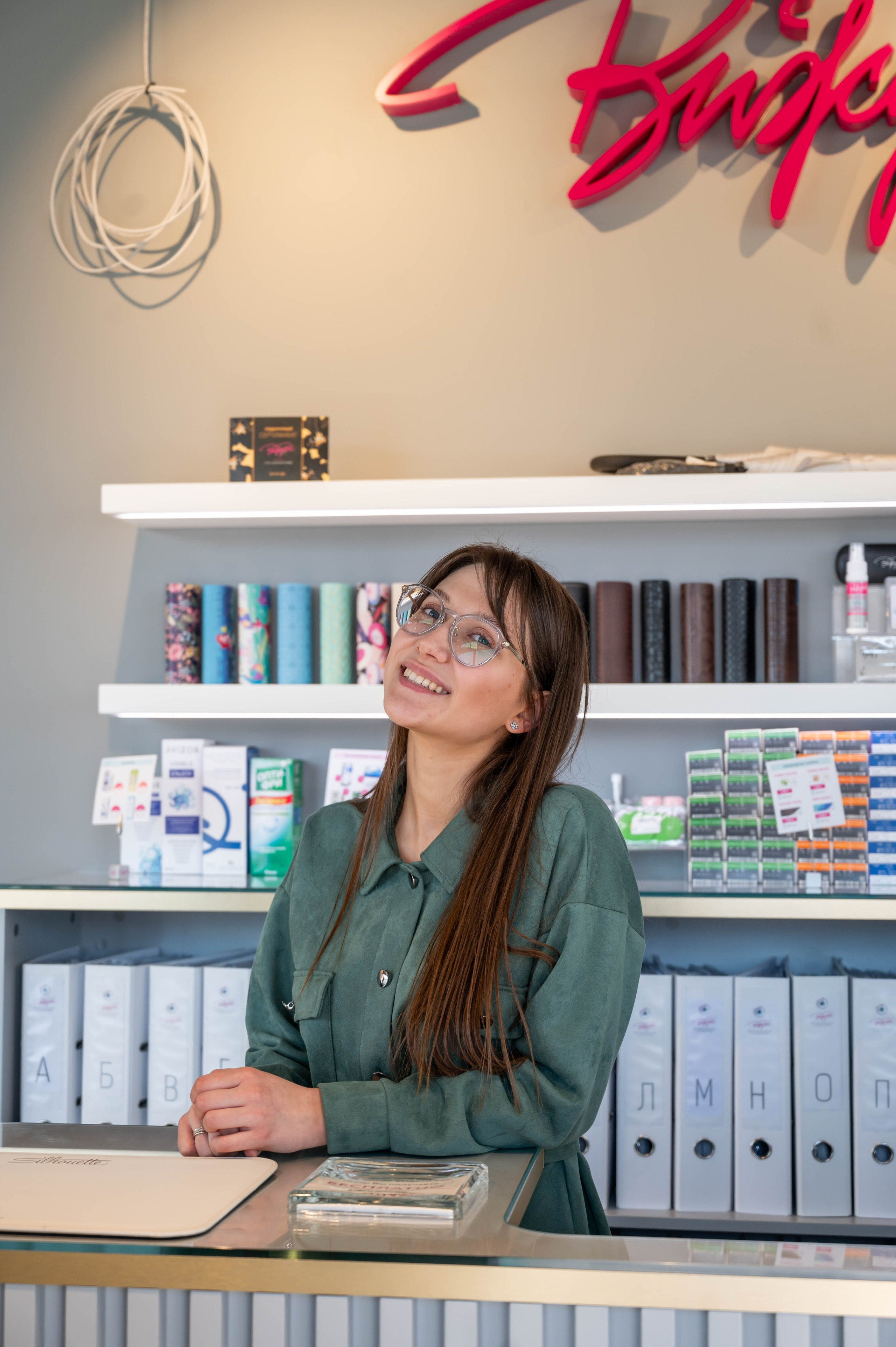 Съёмка открытия оптики