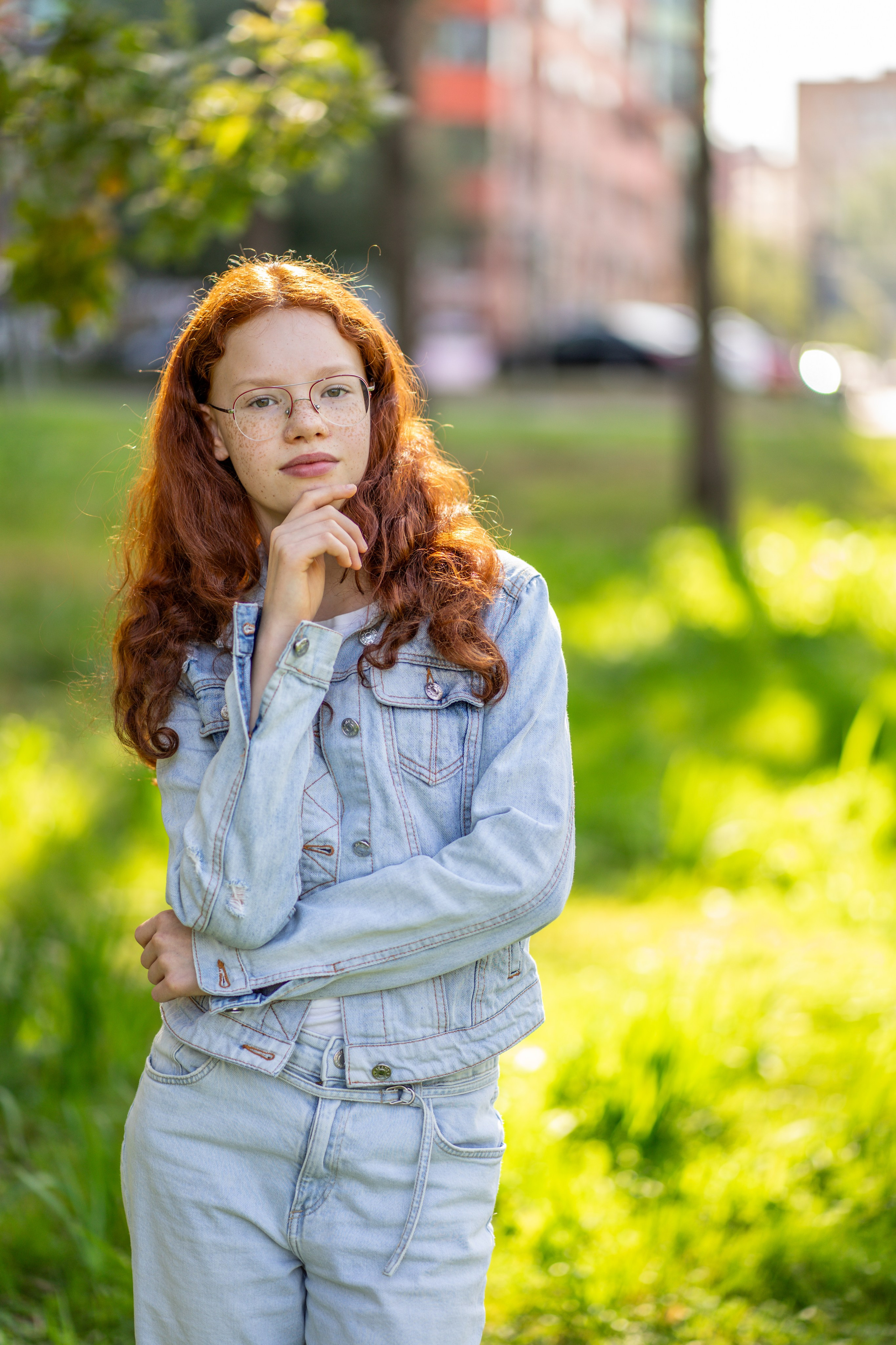 Девочка на природе