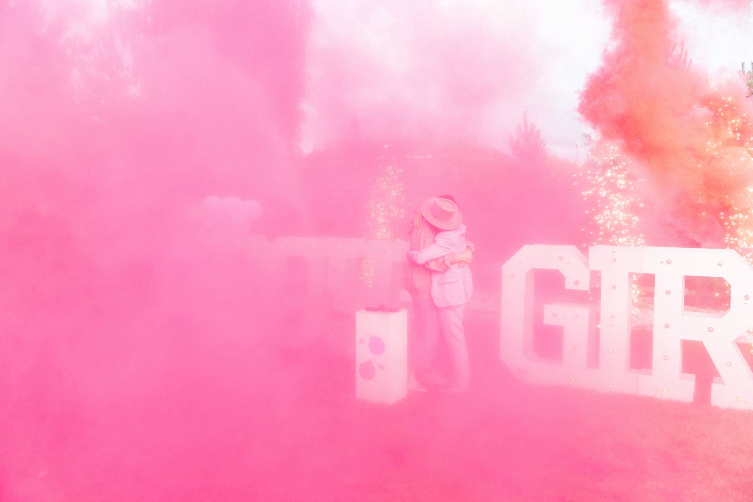 Гендер пати. Снимаю съемки